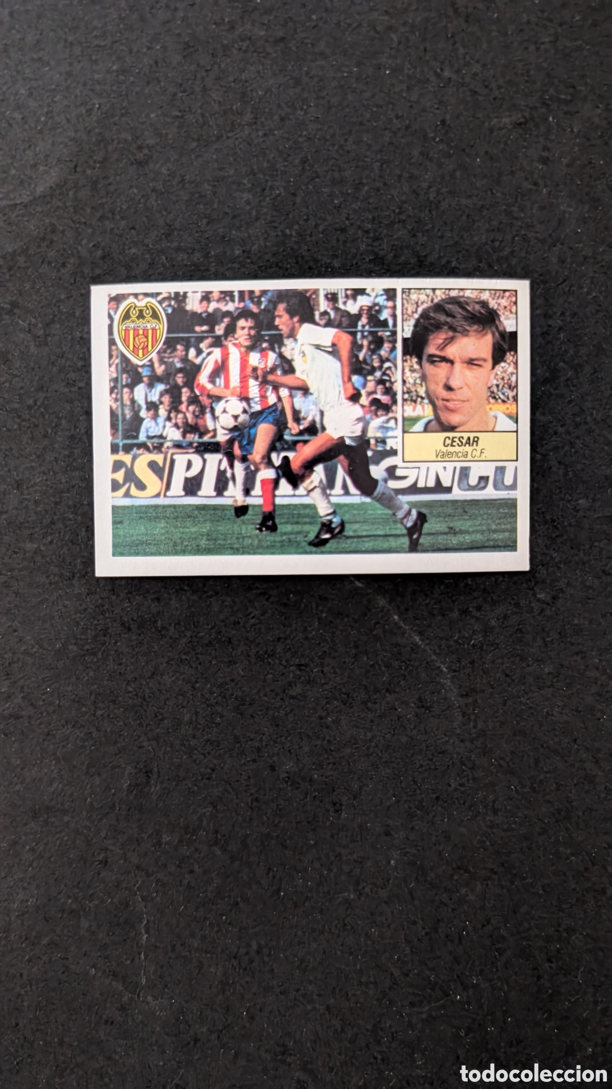 Football Stickers: L1 CESAR VALENCIA BAJA LIGA ESTE 1984/85 84 85 NUNCA PEGADO SIN PEGAR