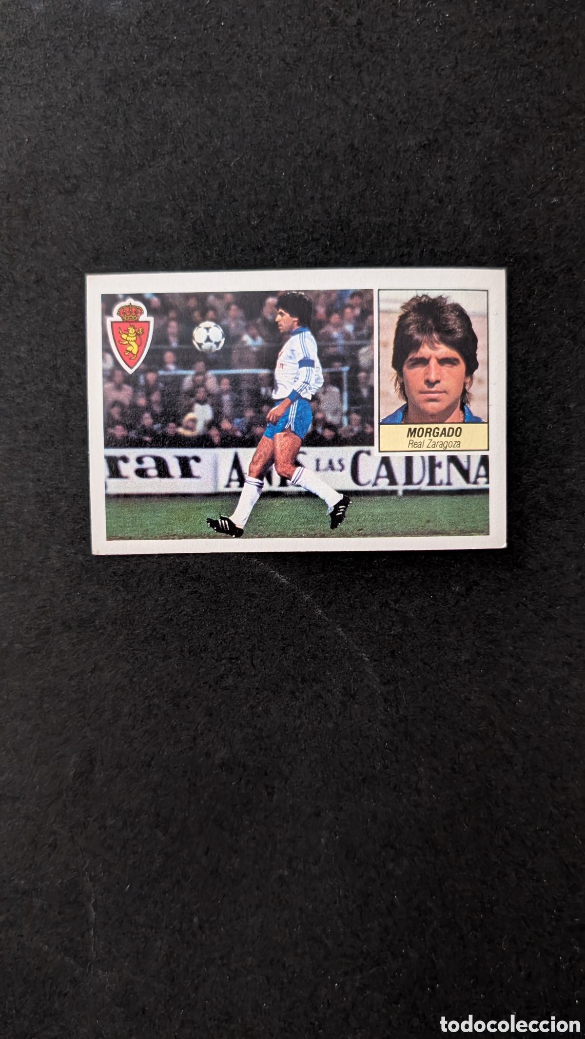 Cartes &agrave; collectionner de Football: L1 MORGADO ZARAGOZA BAJA LIGA ESTE 1984/85 84 85 NUNCA PEGADO SIN PEGAR