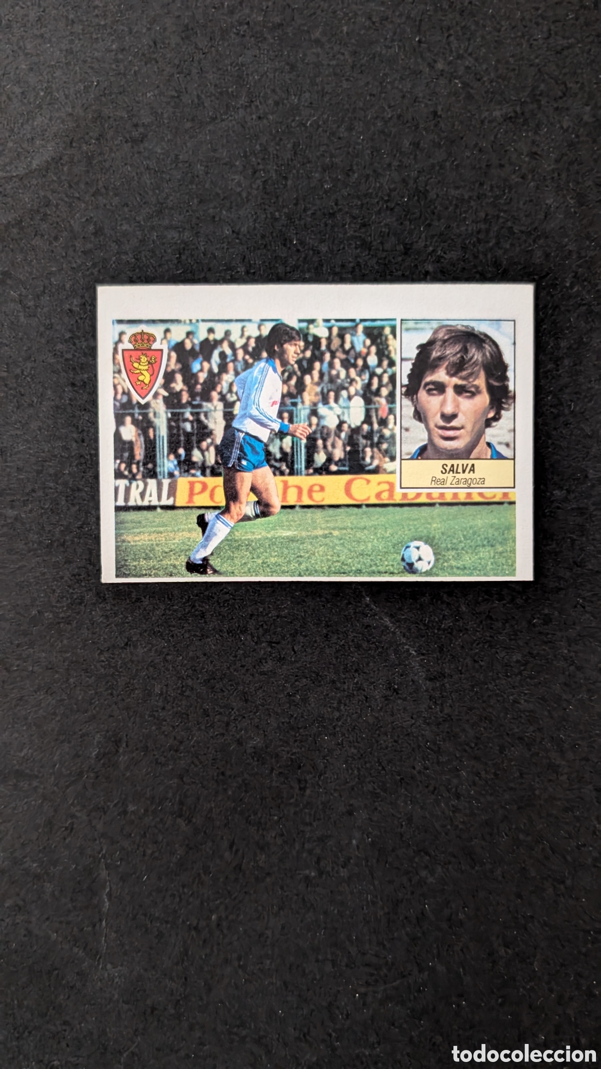 Cromos de f&uacute;tbol: L1 SALVA ZARAGOZA BAJA LIGA ESTE 1984/85 84 85 NUNCA PEGADO SIN PEGAR