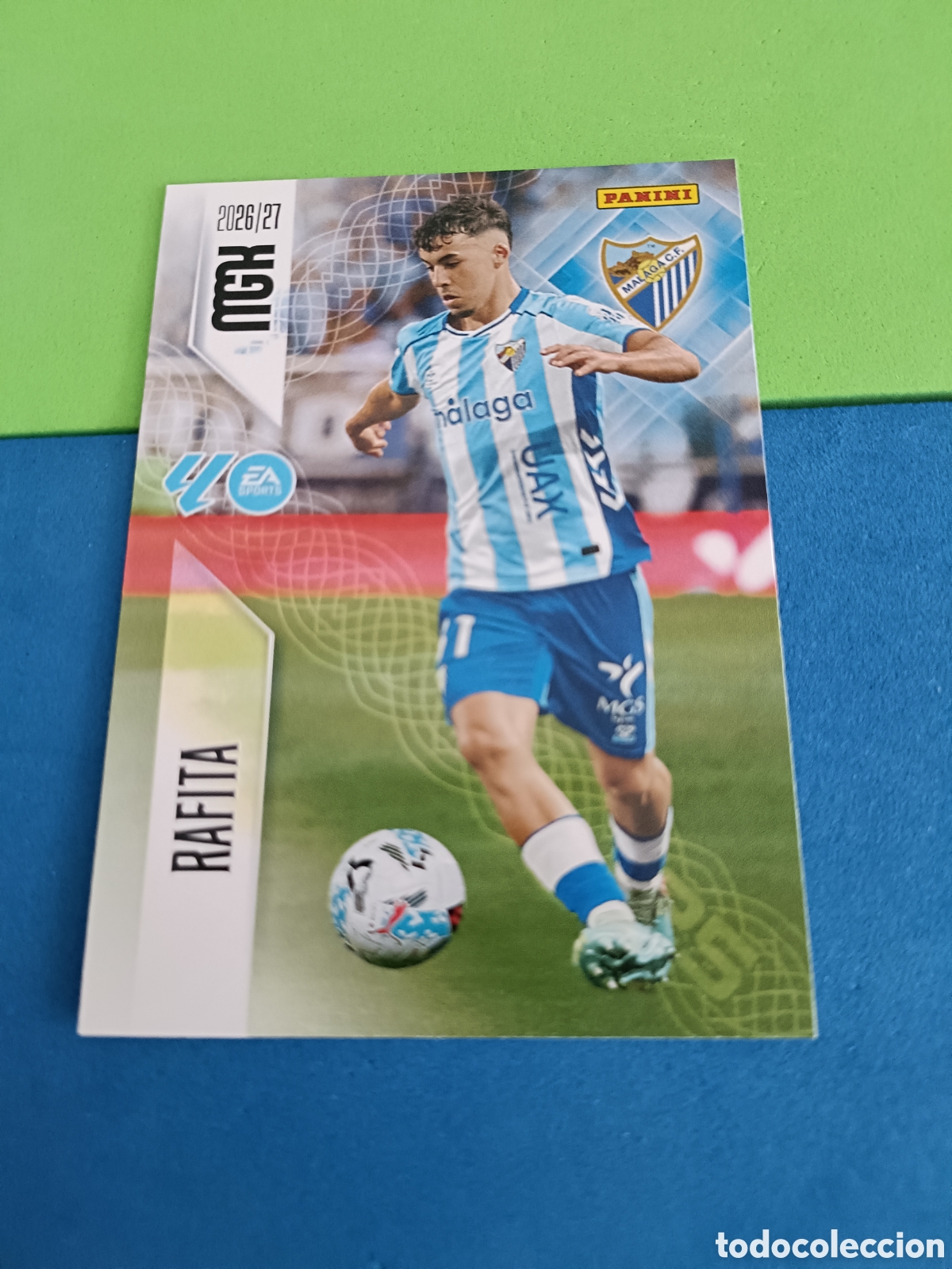 Cromos de f&uacute;tbol: PANINI 2026 2027 MGK MEGACRACKS 25 Aniversario - M&aacute;laga 242 Rafita