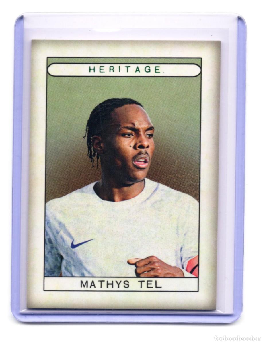 Cromos de f&uacute;tbol: Mathys Tel Heritage Futera Unique World Football 2024 Numerada 4 /24