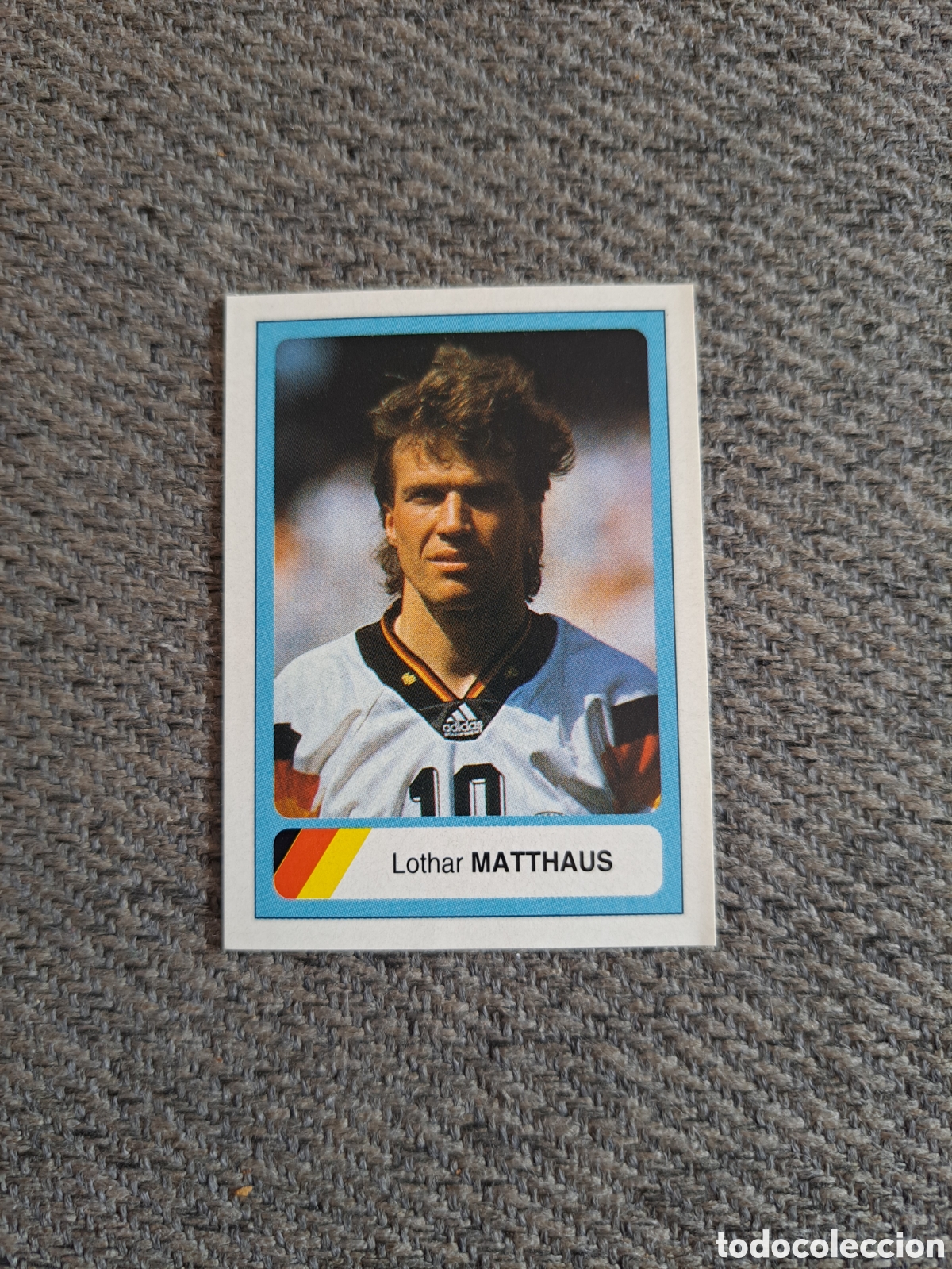 Figurine di Calcio: Matthaus. N&deg;21. Alemania. Mundial USA 94. Ediciones Estadio