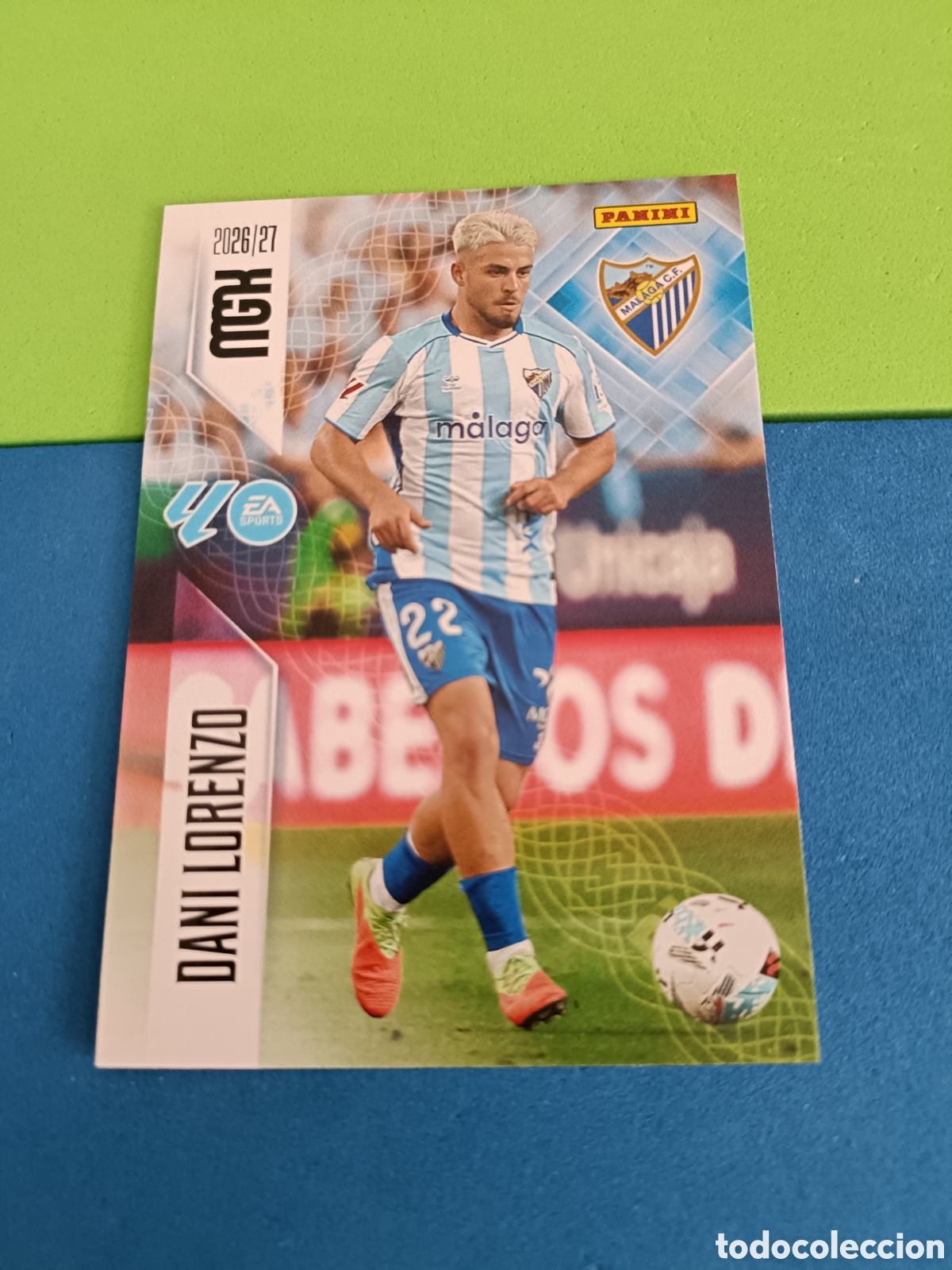 Cromos de f&uacute;tbol: PANINI 2026 2027 MGK MEGACRACKS 25 Aniversario - M&aacute;laga 245 Dani Lorenzo