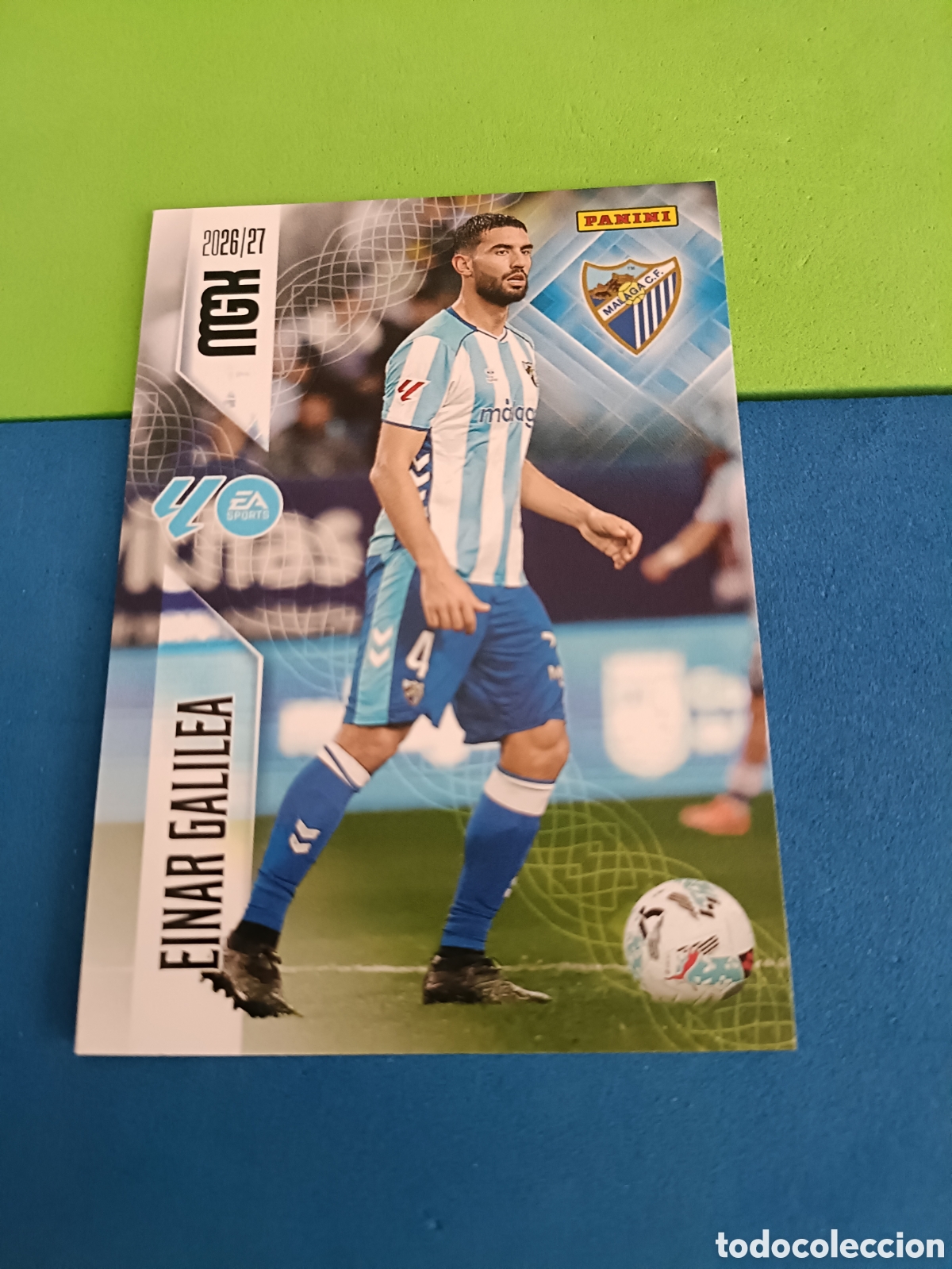Cromos de f&uacute;tbol: PANINI 2026 2027 MGK MEGACRACKS 25 Aniversario - M&aacute;laga 241 Einar Galilea