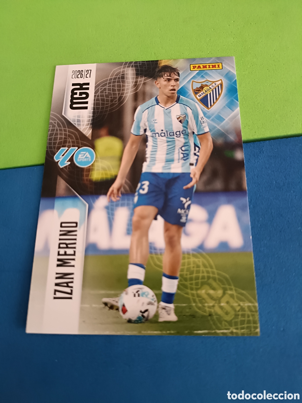 Cromos de f&uacute;tbol: PANINI 2026 2027 MGK MEGACRACKS 25 Aniversario - M&aacute;laga 244 Izan Merino