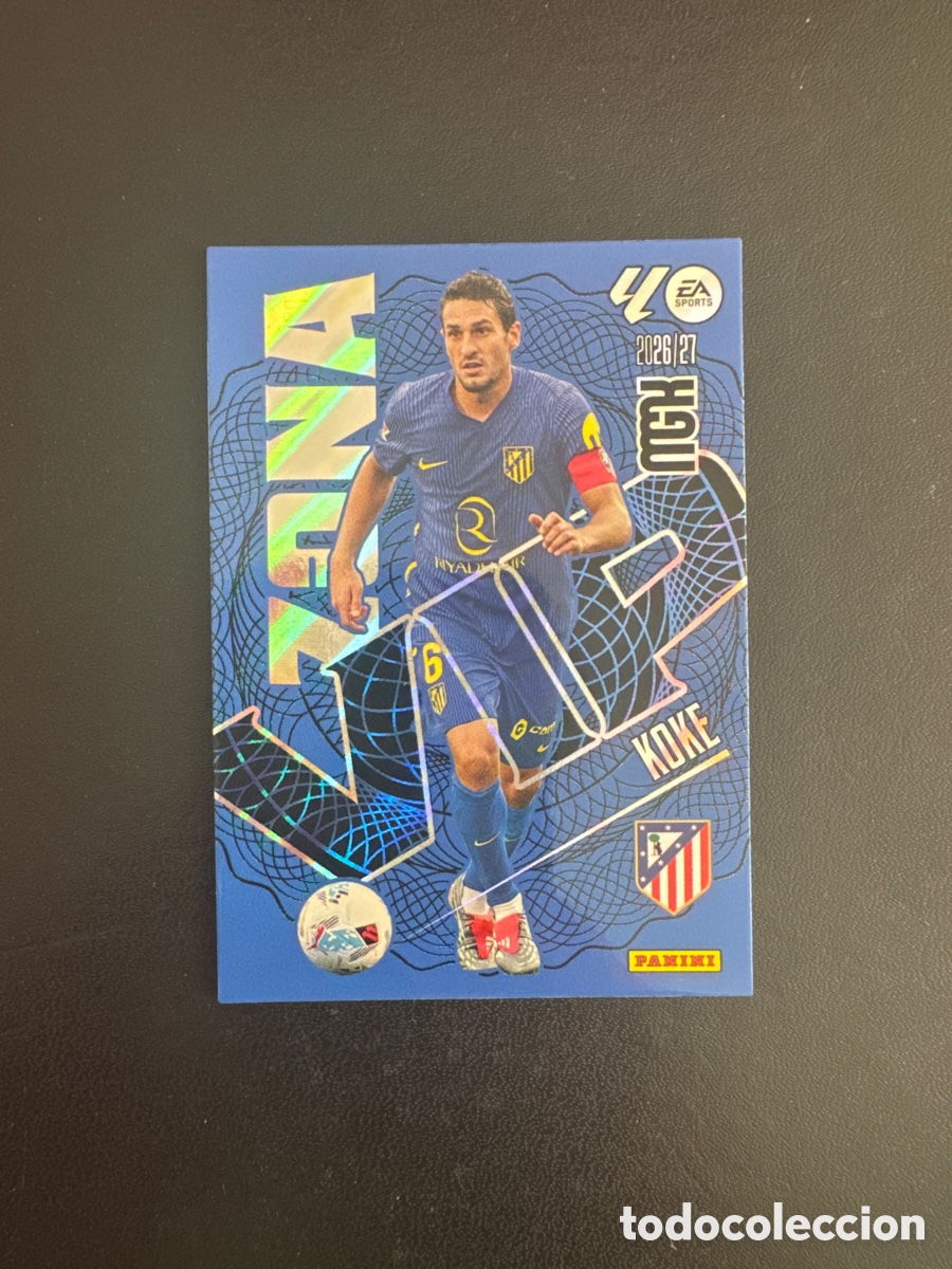 Cromos de f&uacute;tbol: KOKE ZONA VIP NUMERO 400 MEGACRACKS 2026 2027