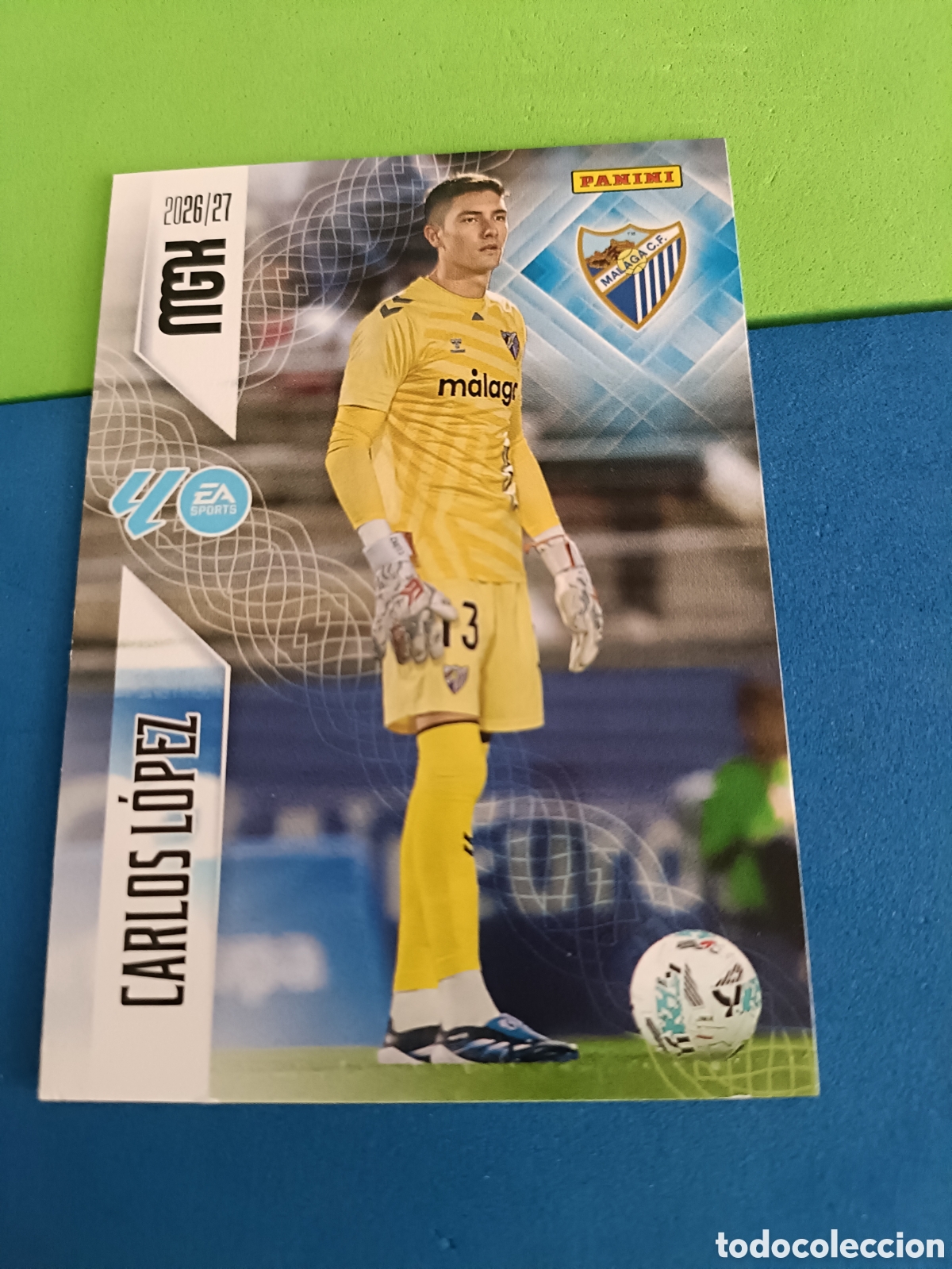 Cromos de f&uacute;tbol: PANINI 2026 2027 MGK MEGACRACKS 25 Aniversario - M&aacute;laga 237 Carlos L&oacute;pez