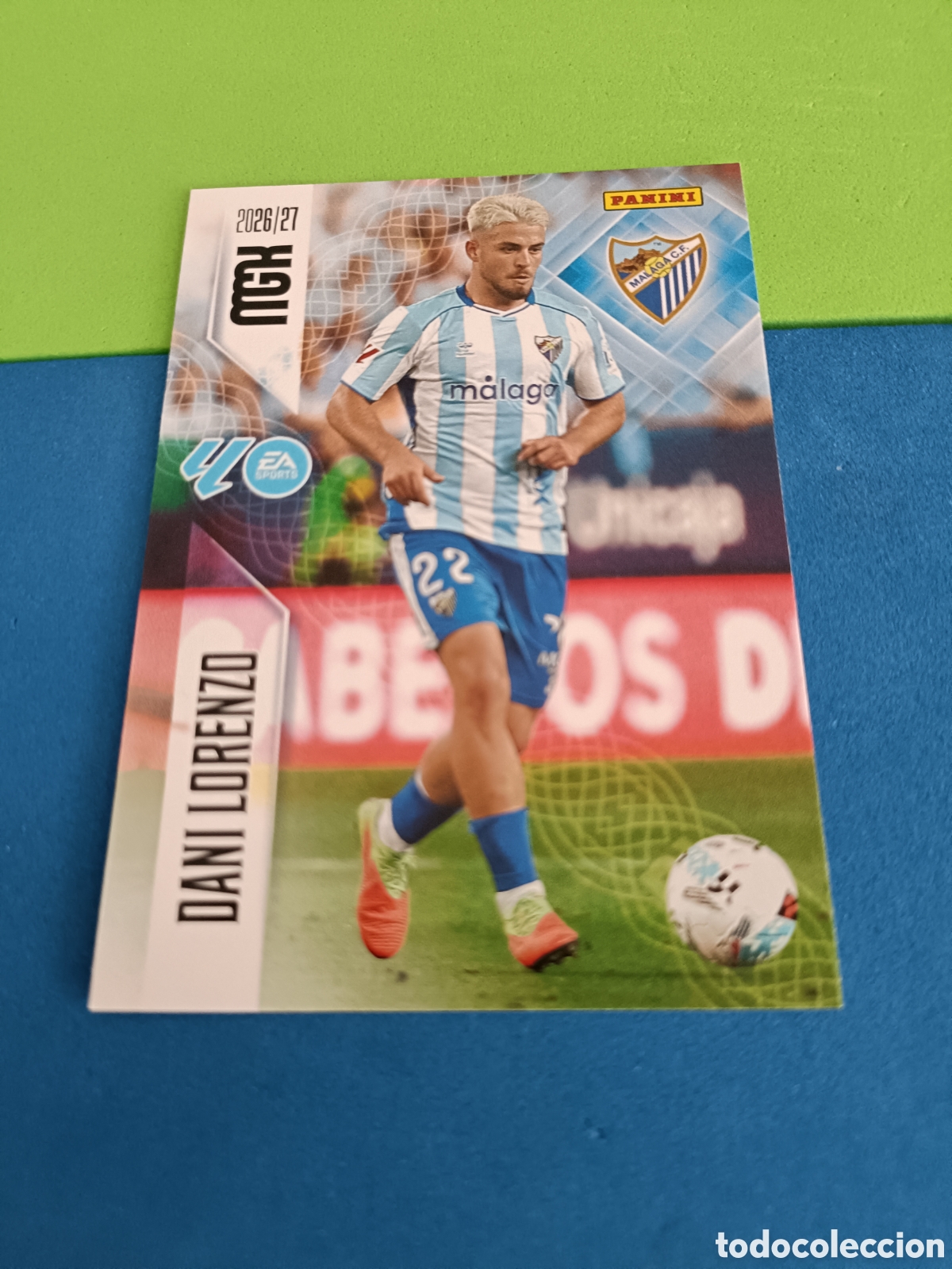 Cromos de f&uacute;tbol: PANINI 2026 2027 MGK MEGACRACKS 25 Aniversario - M&aacute;laga 245 Dani Lorenzo