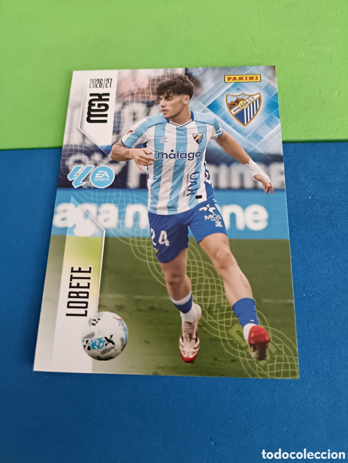 Cromos de f&uacute;tbol: PANINI 2026 2027 MGK MEGACRACKS 25 Aniversario - M&aacute;laga 249 Lobete