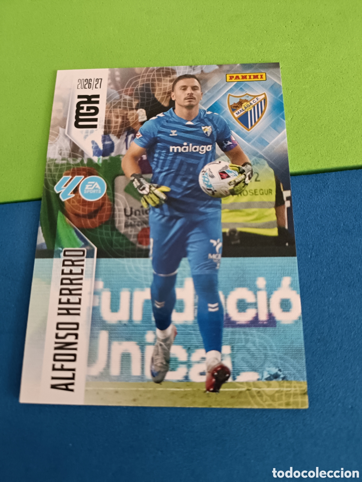 Cromos de f&uacute;tbol: PANINI 2026 2027 MGK MEGACRACKS 25 Aniversario - M&aacute;laga 236 Alfonso Herrero