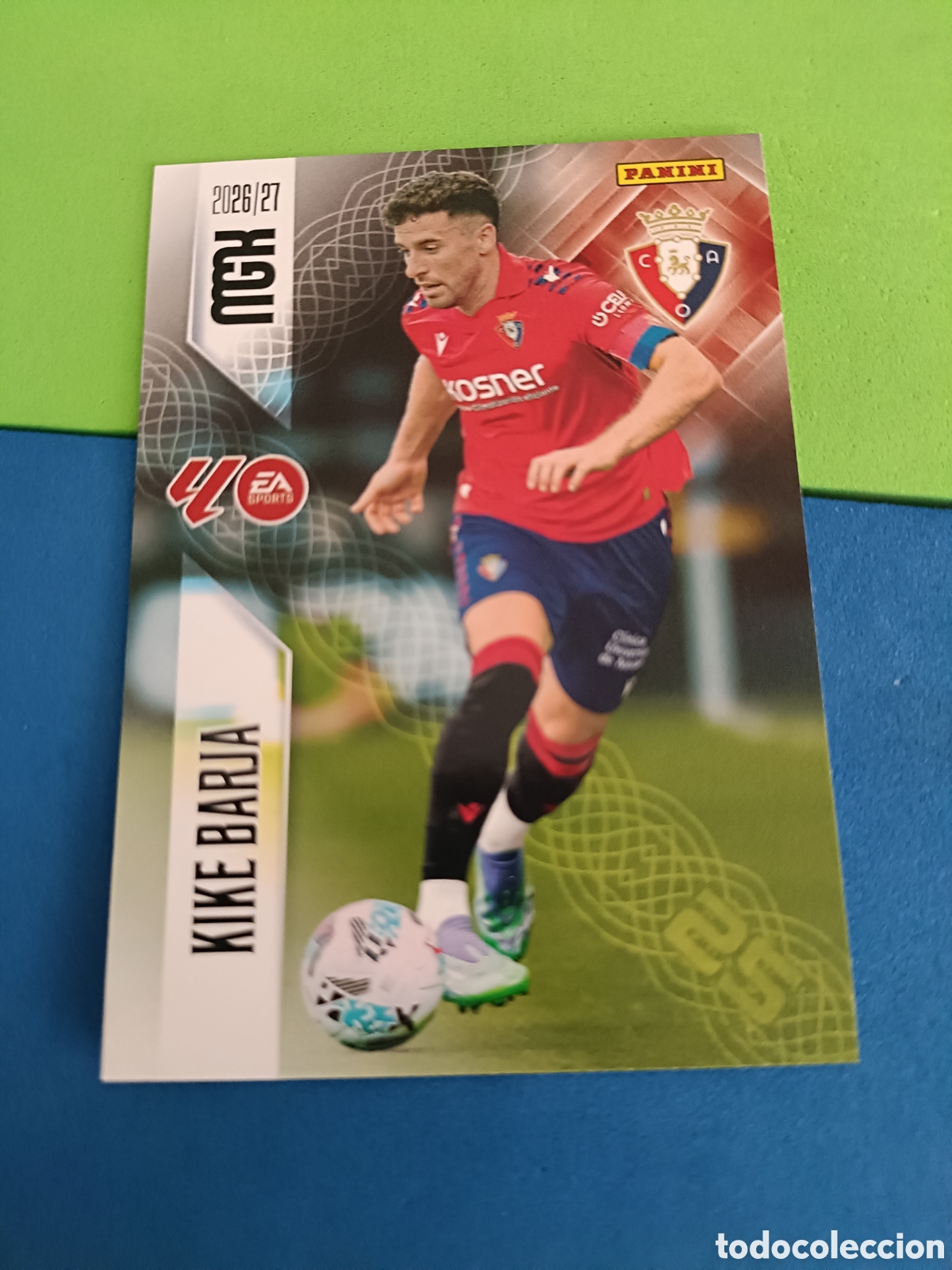 Cromos de f&uacute;tbol: PANINI 2026 2027 MGK MEGACRACKS 25 Aniversario - Osasuna 268 Kike Barja
