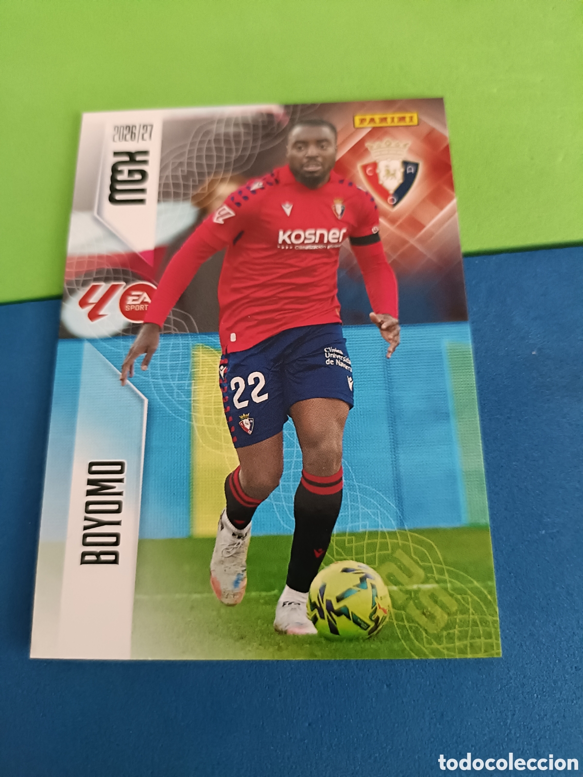 Cromos de f&uacute;tbol: PANINI 2026 2027 MGK MEGACRACKS 25 Aniversario - Osasuna 257 Boyomo