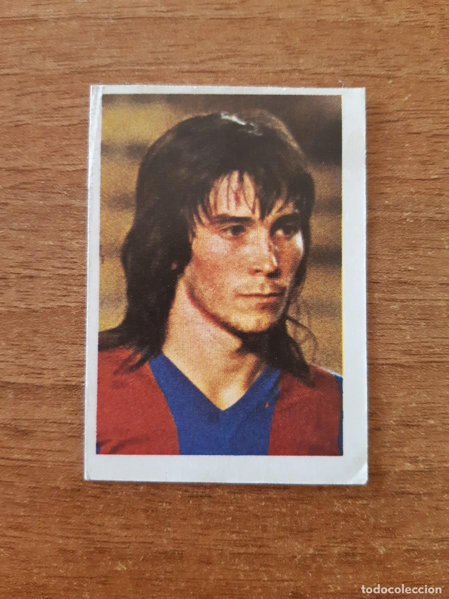 Cromos de f&uacute;tbol: N&deg;76 CARRASCO BARCELONA LIGA F&Uacute;TBOL 80-81 ED. FHER. DESPEGADO