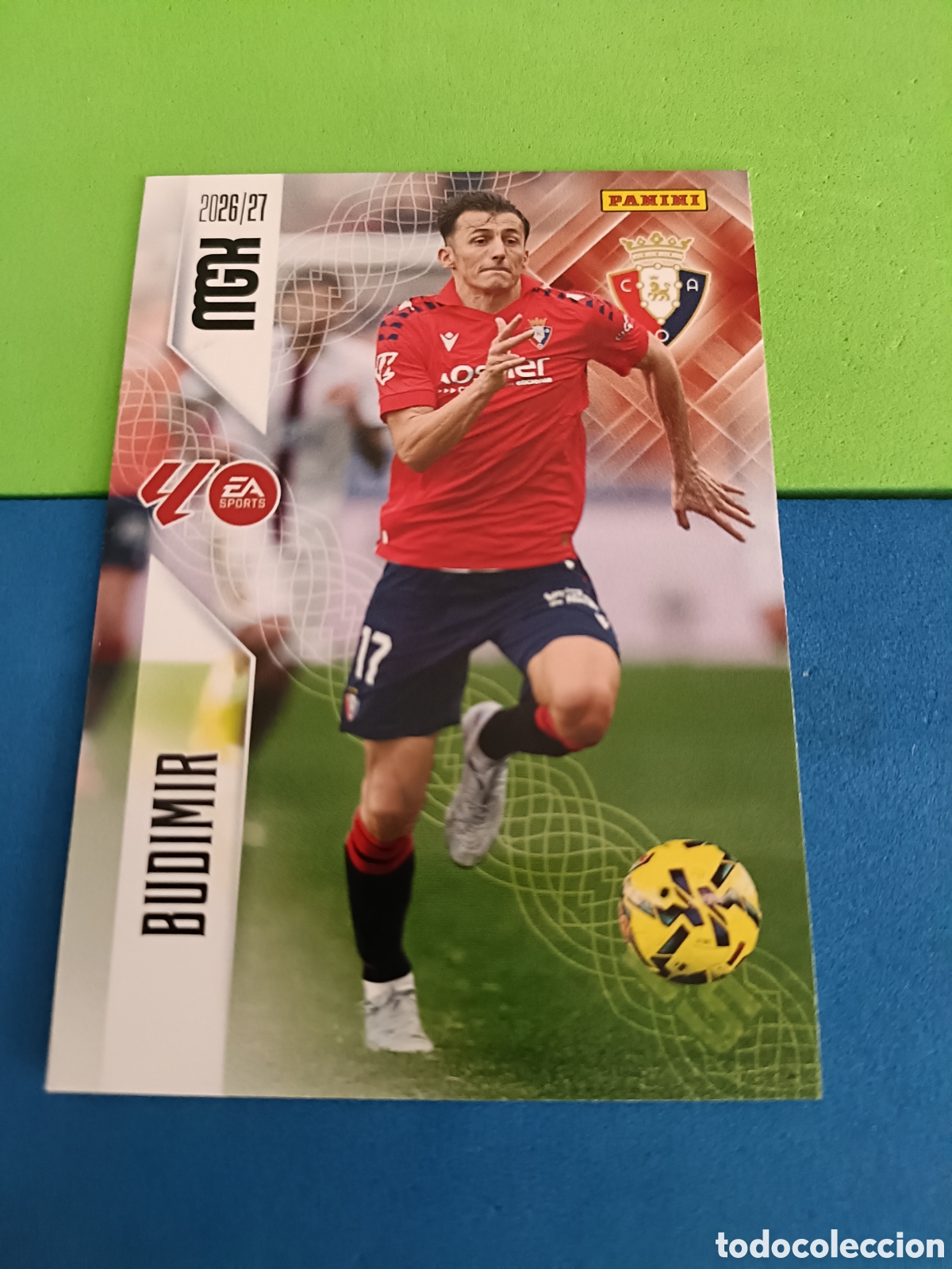 Cromos de f&uacute;tbol: PANINI 2026 2027 MGK MEGACRACKS 25 Aniversario - Osasuna 270 Budimir