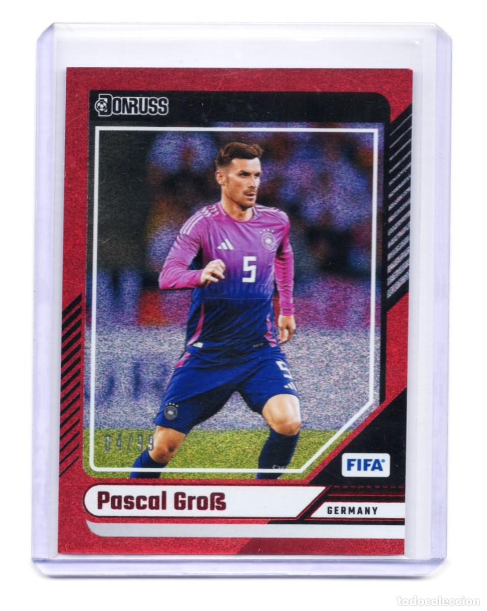 Cromos de f&uacute;tbol: Pascal Gro&szlig; Alemania Panini Donruss FIFA 2024 Numerada 4 /99