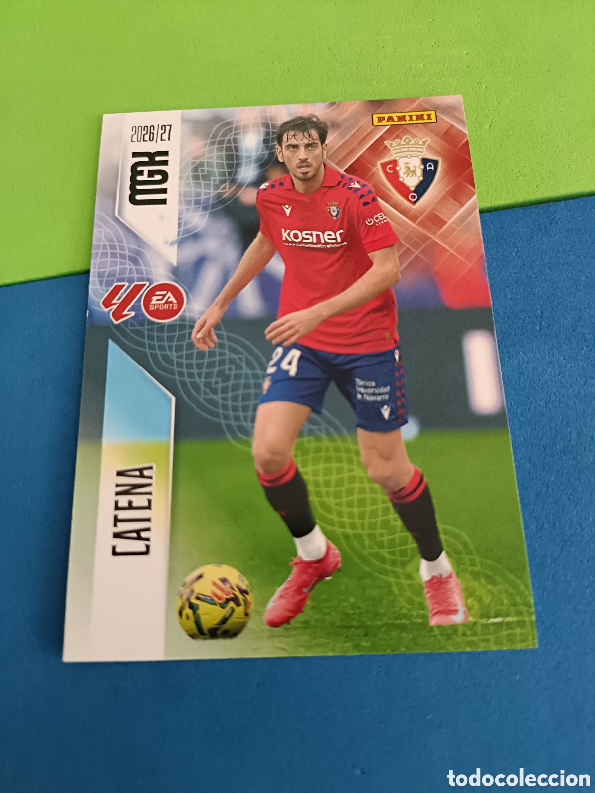 Cromos de f&uacute;tbol: PANINI 2026 2027 MGK MEGACRACKS 25 Aniversario - Osasuna 258 Catena