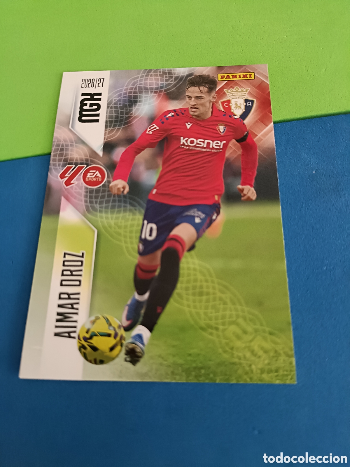Cromos de f&uacute;tbol: PANINI 2026 2027 MGK MEGACRACKS 25 Aniversario - Osasuna 265 Aimar Oroz