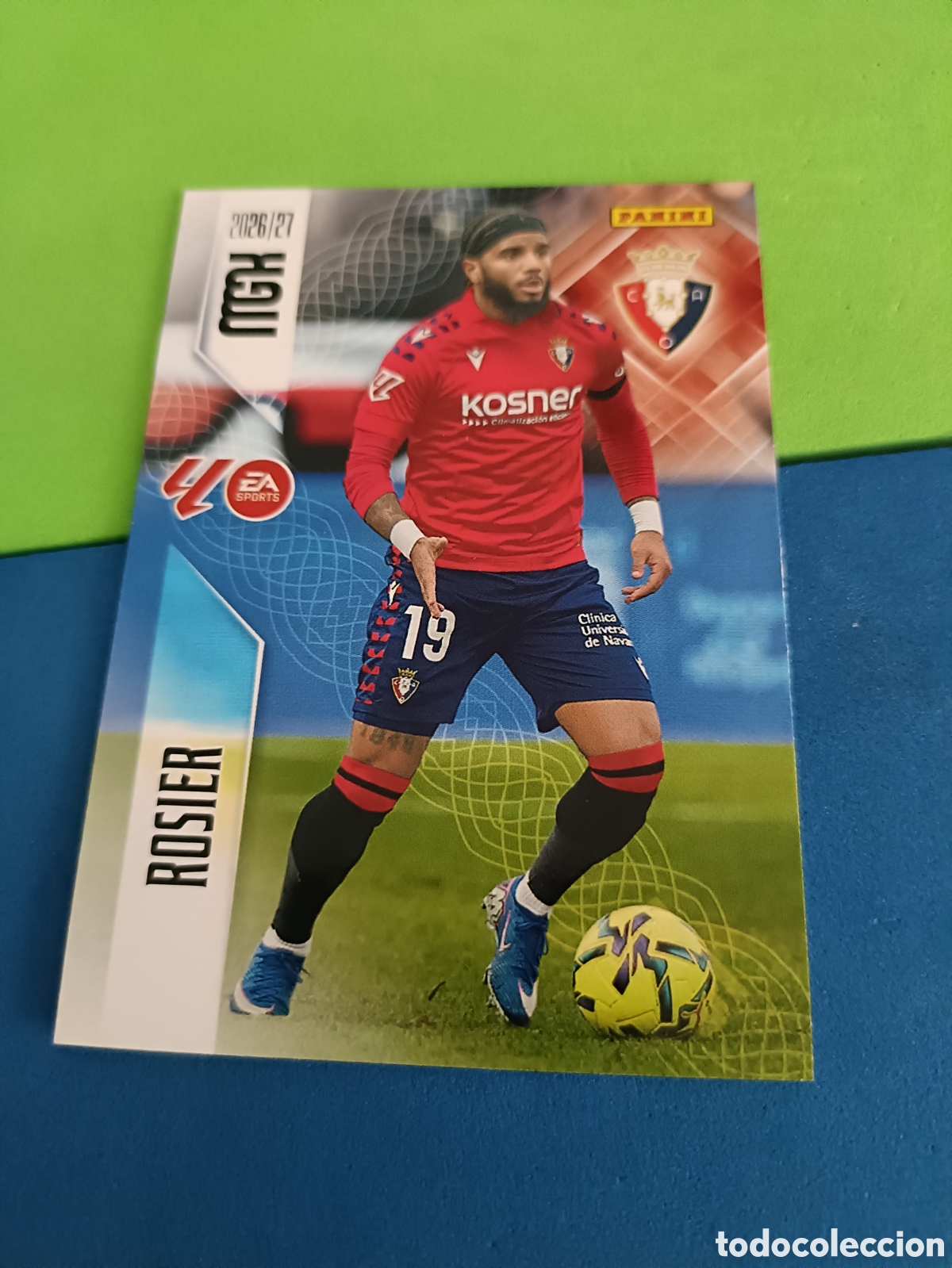 Cromos de f&uacute;tbol: PANINI 2026 2027 MGK MEGACRACKS 25 Aniversario - Osasuna 256 Rosier