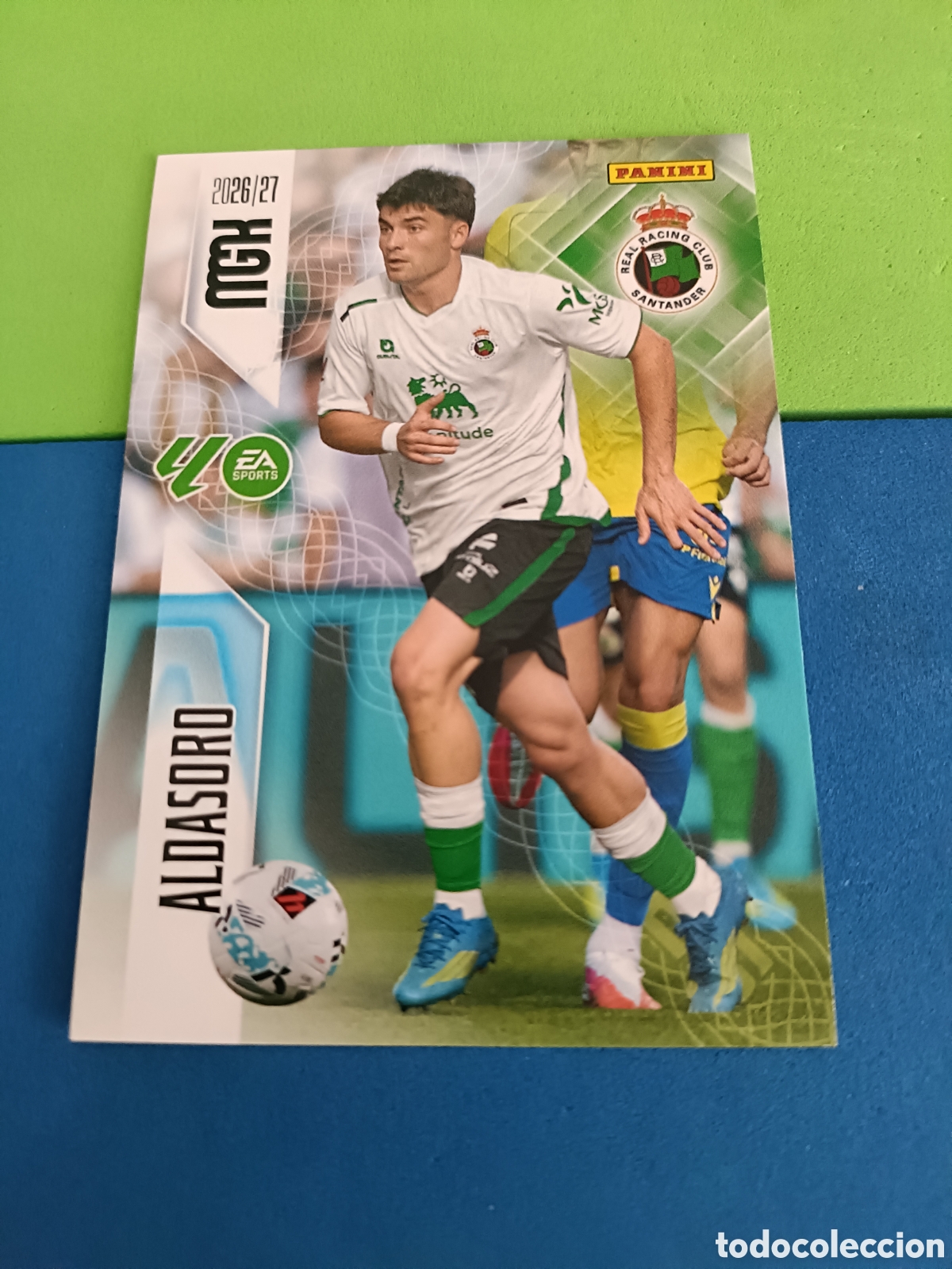 Cromos de f&uacute;tbol: PANINI 2026 2027 MGK MEGACRACKS 25 Aniversario - Racing Santander 283 Aldasoro