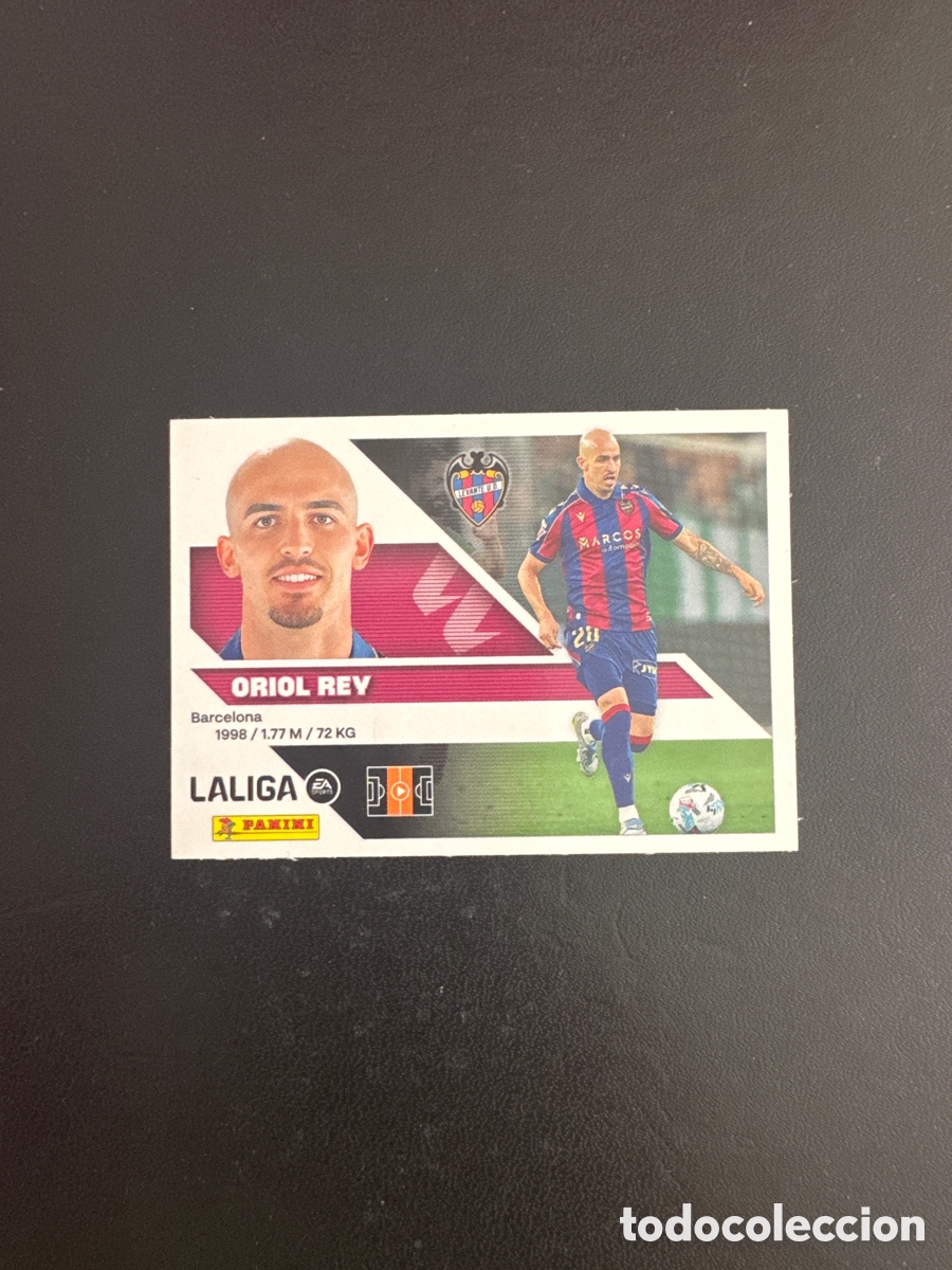 Cromos de f&uacute;tbol: ORIOL REY LEVANTE N&Uacute;MERO 11 LIGA ESTE 2026 2027