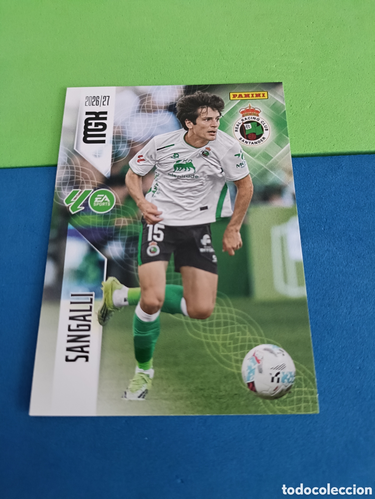 Cromos de f&uacute;tbol: PANINI 2026 2027 MGK MEGACRACKS 25 Aniversario - Racing Santander 275 Sangalli