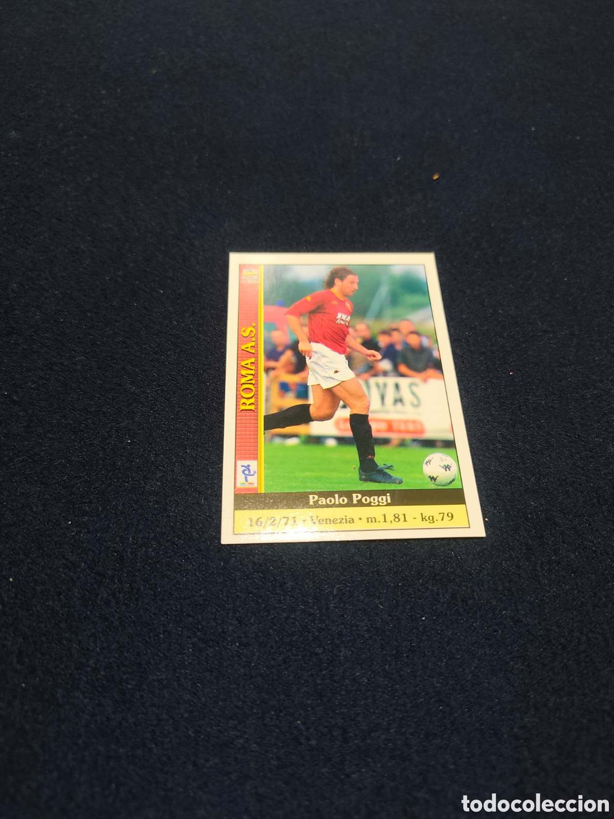 Cromos de f&uacute;tbol: Cromo Paolo Poggi - AS Roma (Colecci&oacute;n Serie A / Calciatori)