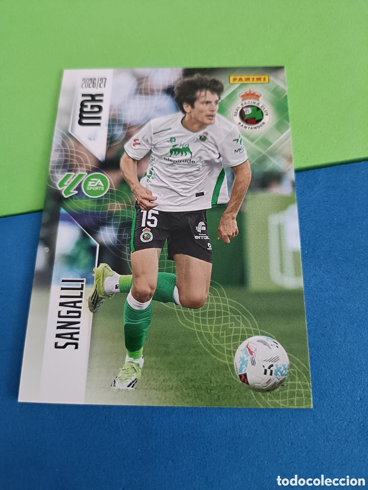 Cromos de f&uacute;tbol: PANINI 2026 2027 MGK MEGACRACKS 25 Aniversario - Racing Santander 275 Sangalli