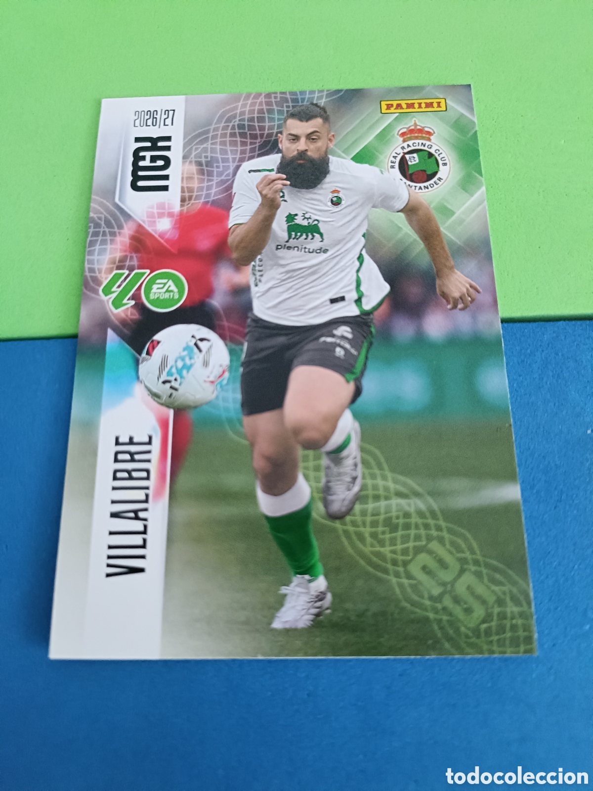 Cromos de f&uacute;tbol: PANINI 2026 2027 MGK MEGACRACKS 25 Aniversario - Racing Santander 287 Villalibre