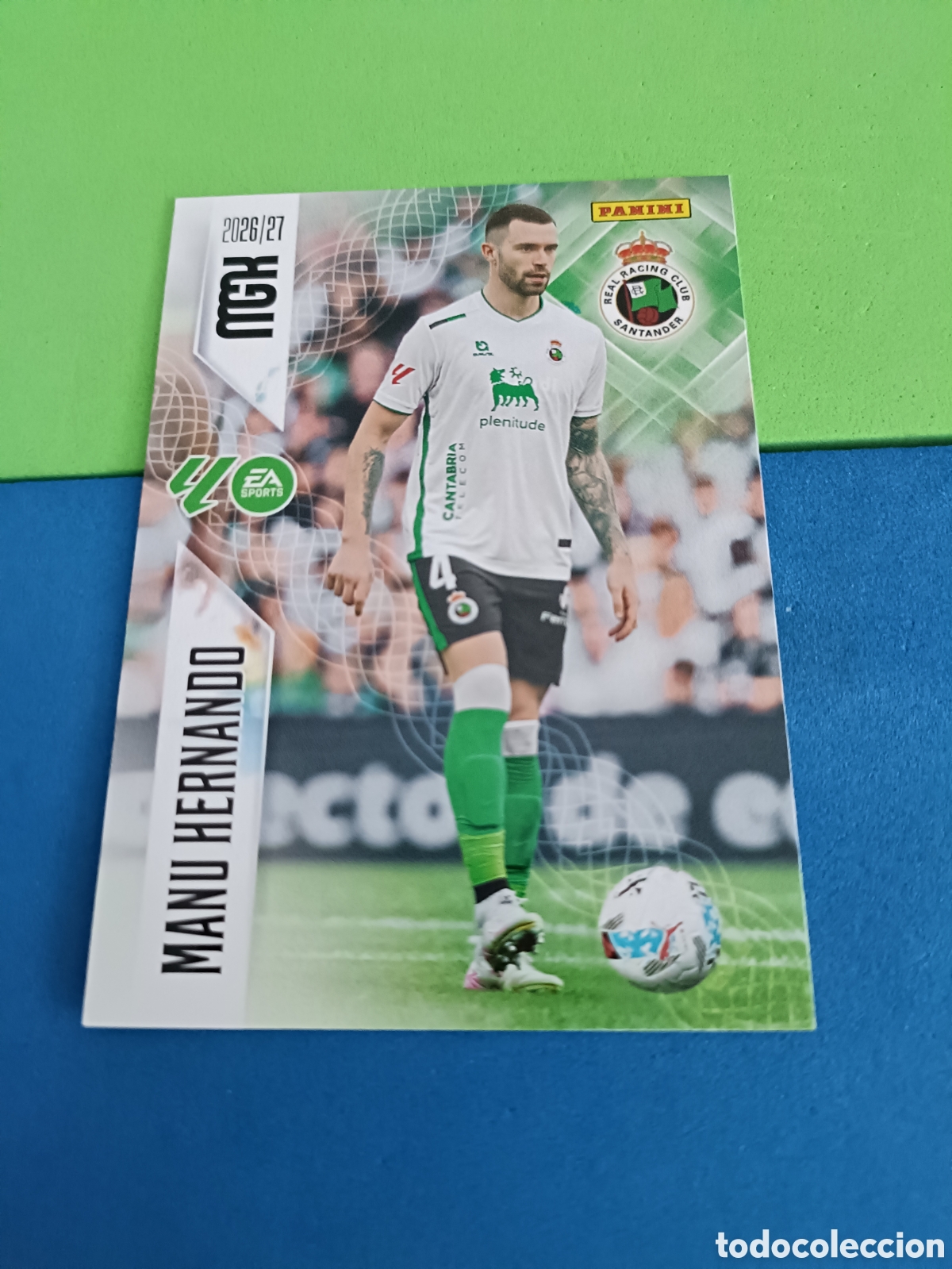 Cromos de f&uacute;tbol: PANINI 2026 2027 MGK MEGACRACKS 25 Aniversario - Racing Santander 278 Manu Hernando