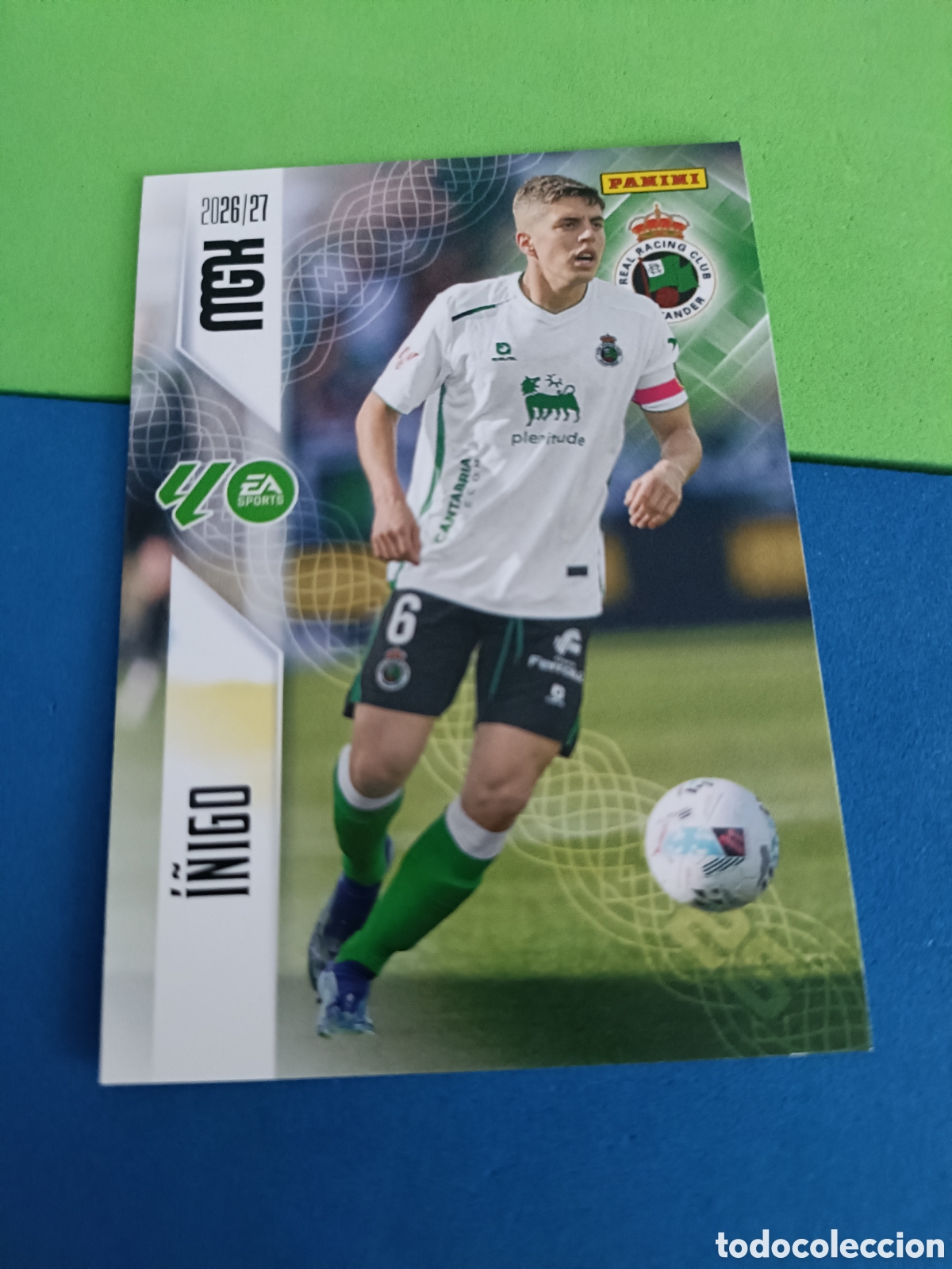 Cromos de f&uacute;tbol: PANINI 2026 2027 MGK MEGACRACKS 25 Aniversario - Racing Santander 282 I&ntilde;igo