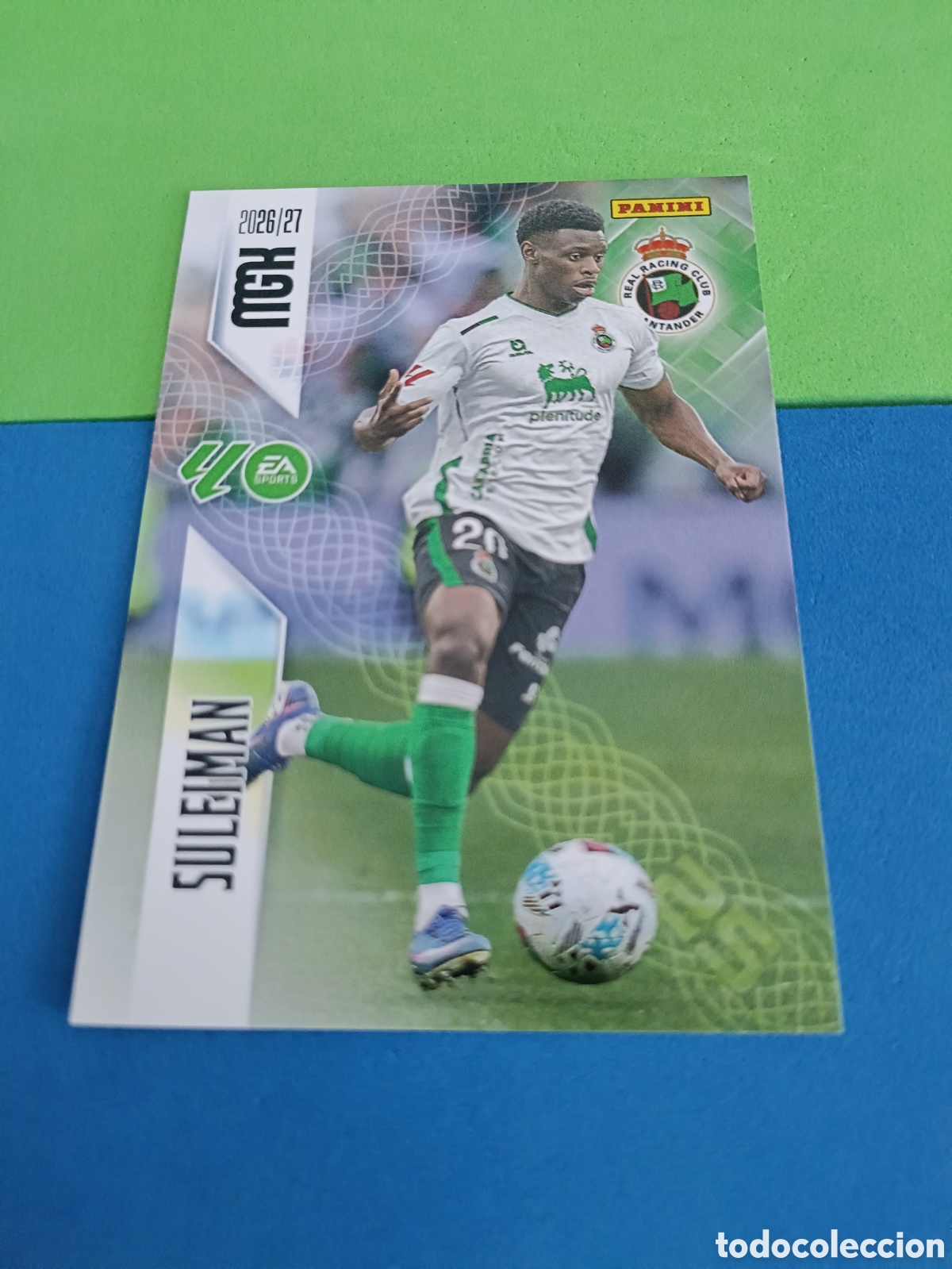 Cromos de f&uacute;tbol: PANINI 2026 2027 MGK MEGACRACKS 25 Aniversario - Racing Santander 284 Suleiman