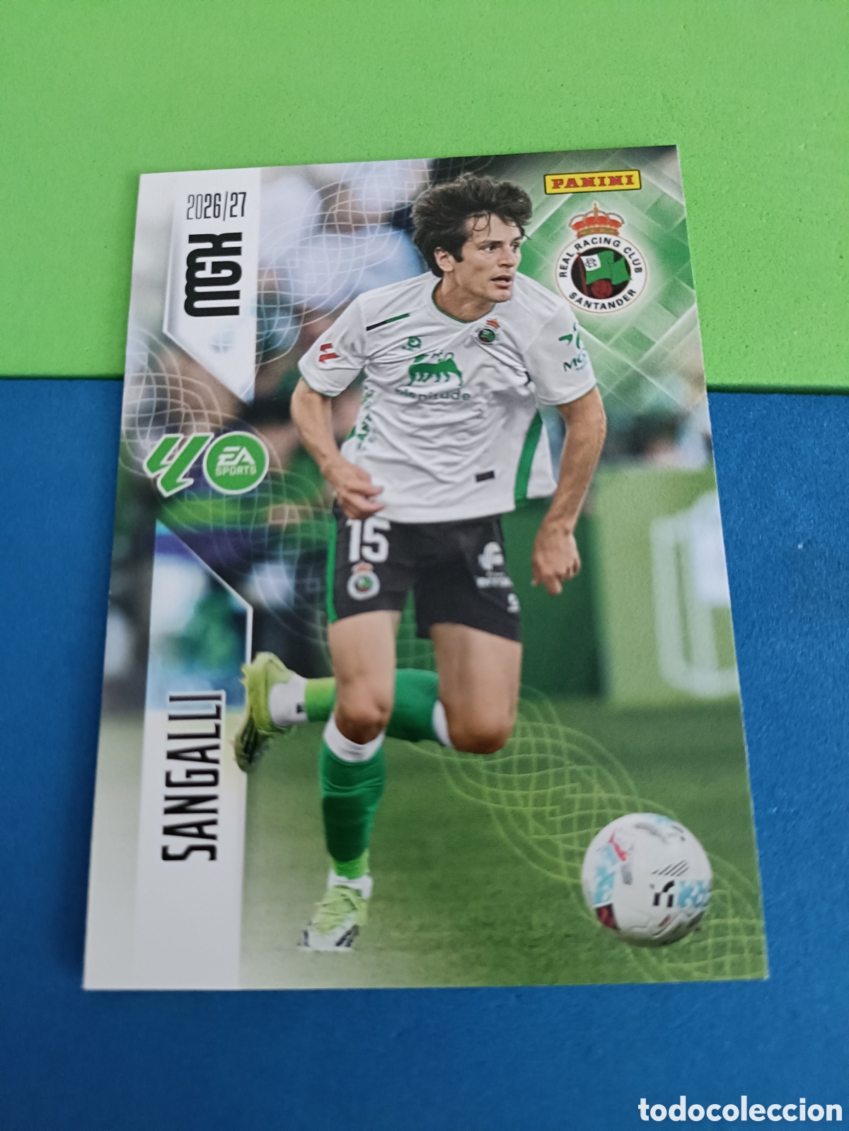 Cromos de f&uacute;tbol: PANINI 2026 2027 MGK MEGACRACKS 25 Aniversario - Racing Santander 275 Sangalli