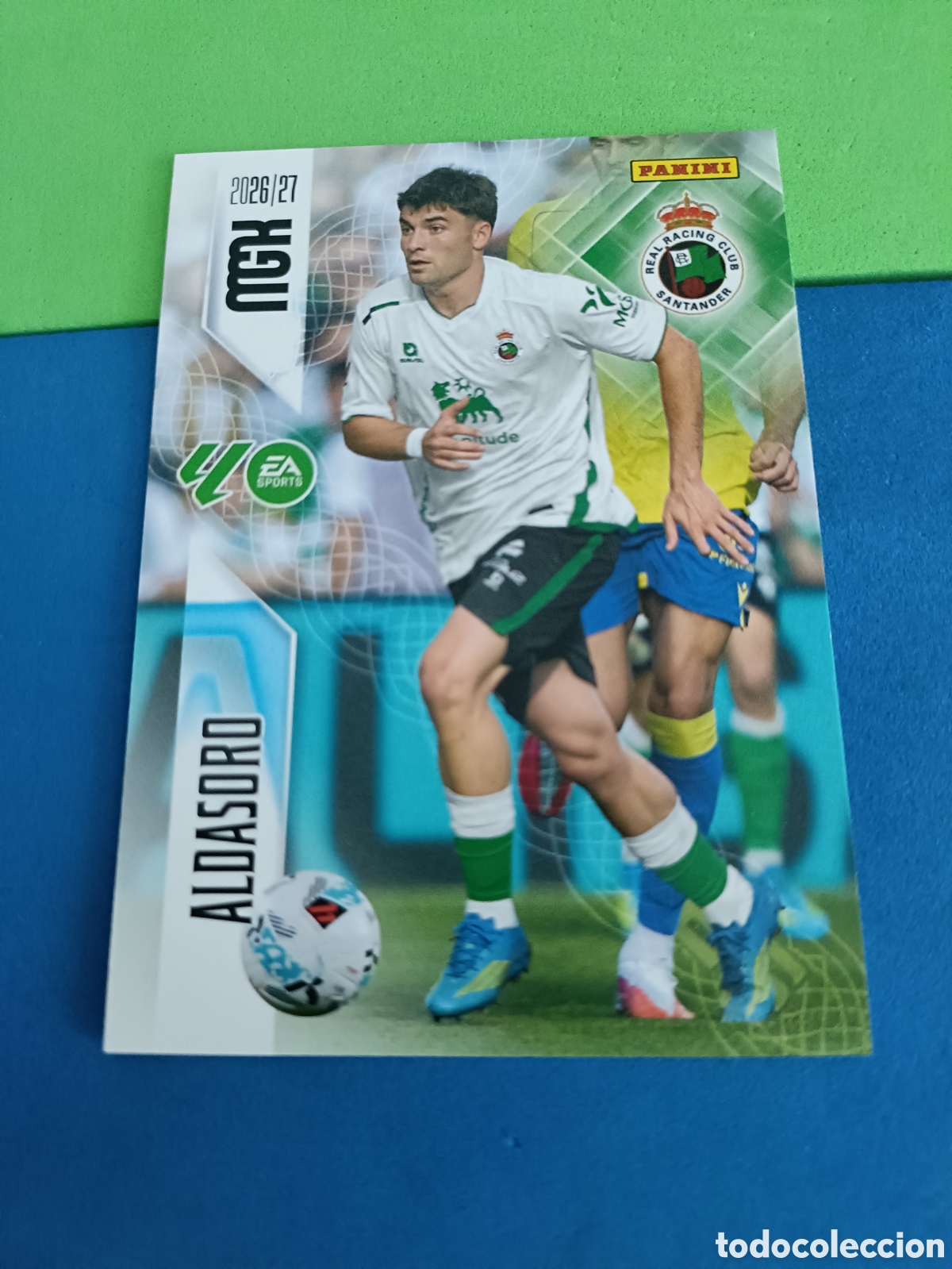 Cromos de f&uacute;tbol: PANINI 2026 2027 MGK MEGACRACKS 25 Aniversario - Racing Santander 283 Aldasoro