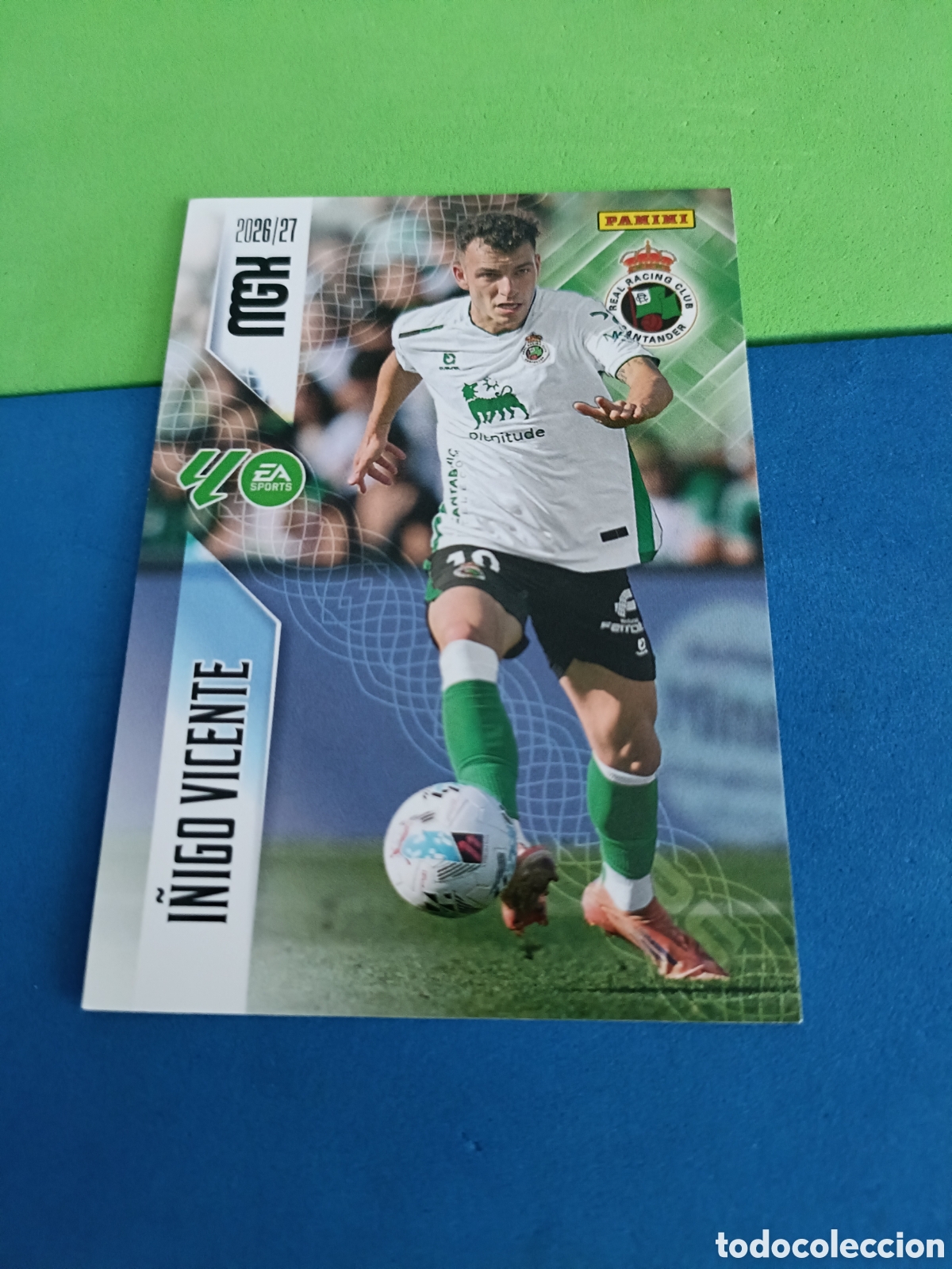 Cromos de f&uacute;tbol: PANINI 2026 2027 MGK MEGACRACKS 25 Aniversario - Racing Santander 288 I&ntilde;igo Vicente