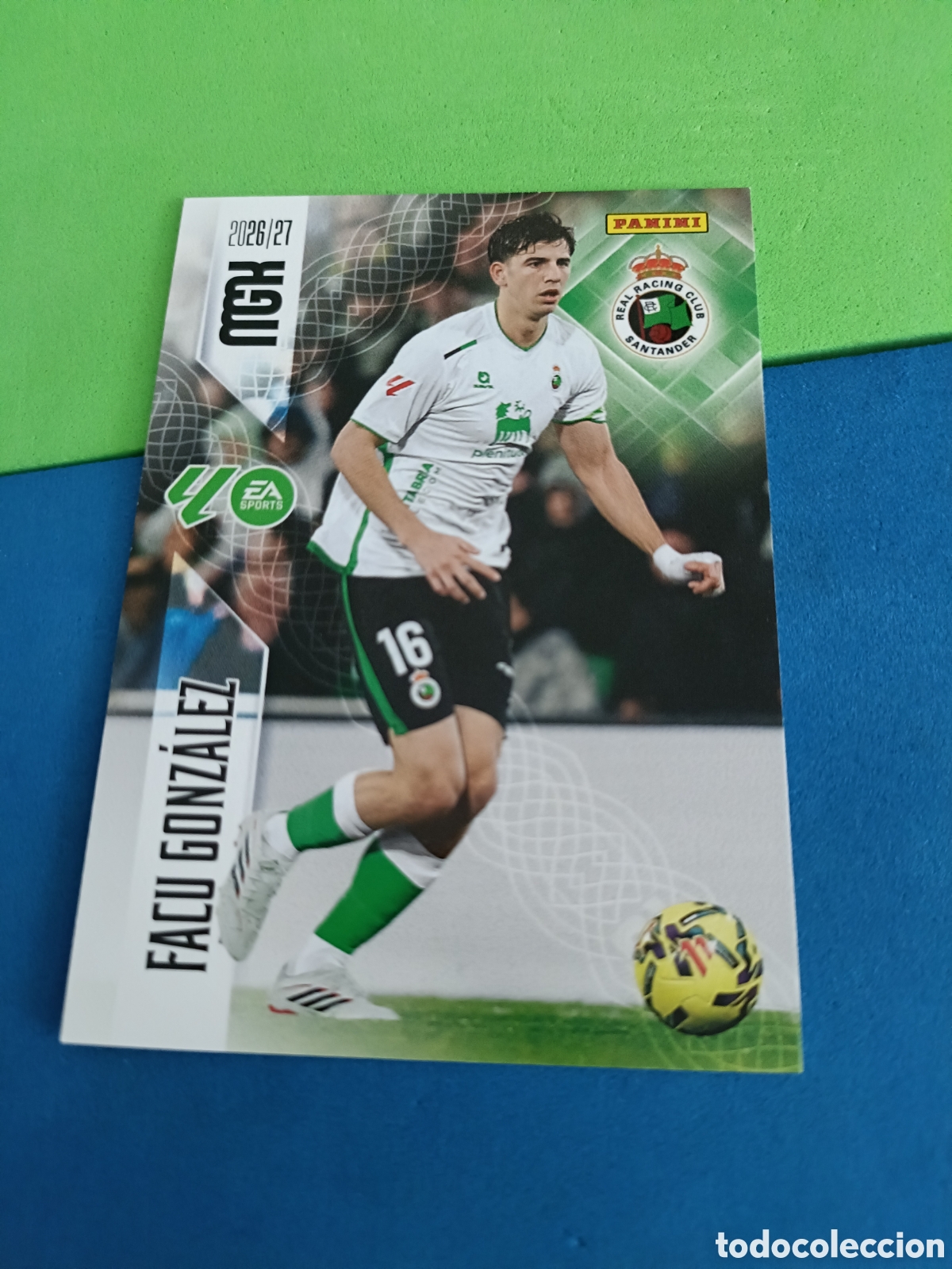 Cromos de Futebol: PANINI 2026 2027 MGK MEGACRACKS 25 Aniversario - Racing Santander 276 Facu Gonz&aacute;lez