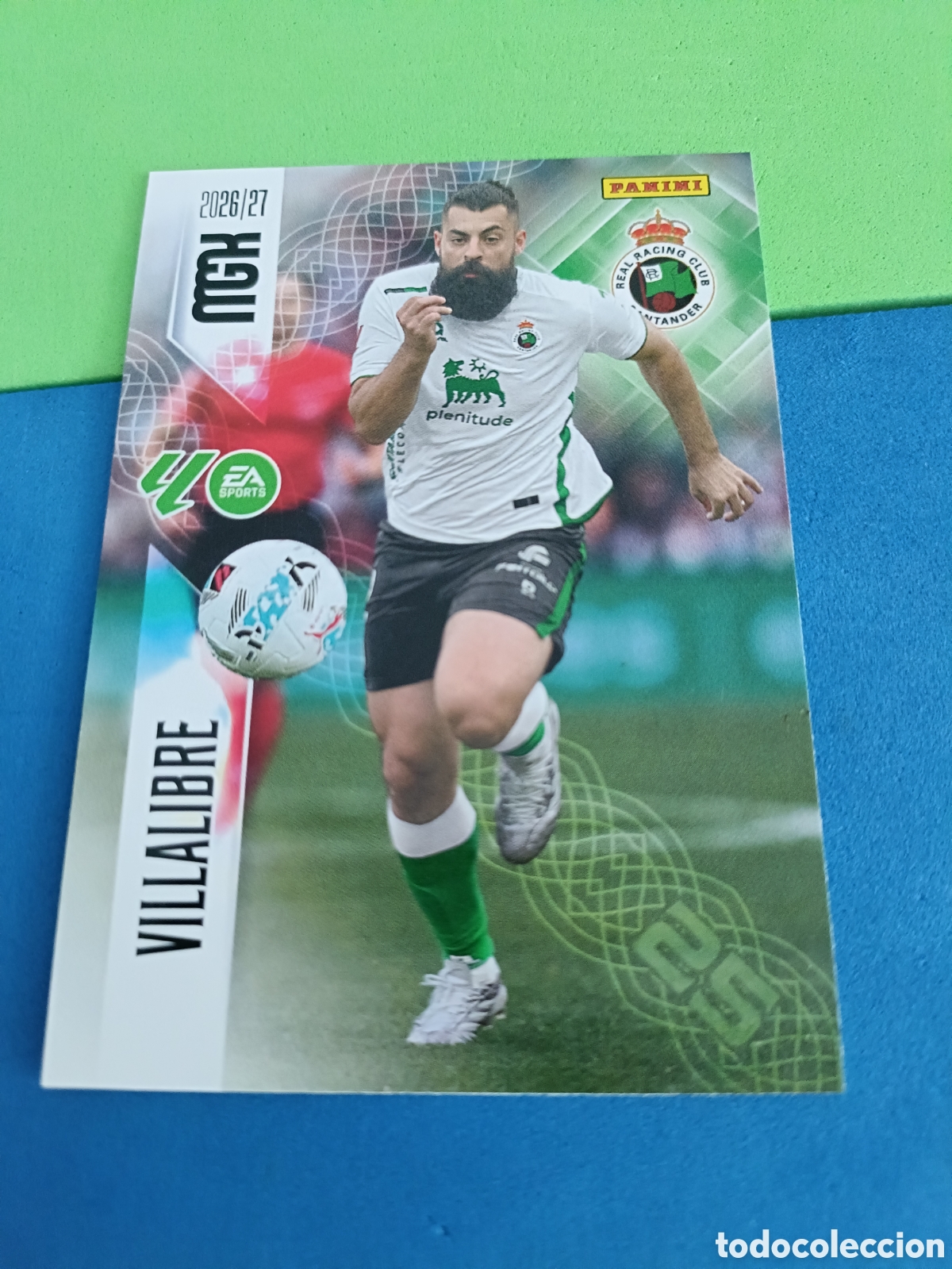 Cromos de f&uacute;tbol: PANINI 2026 2027 MGK MEGACRACKS 25 Aniversario - Racing Santander 287 Villalibre