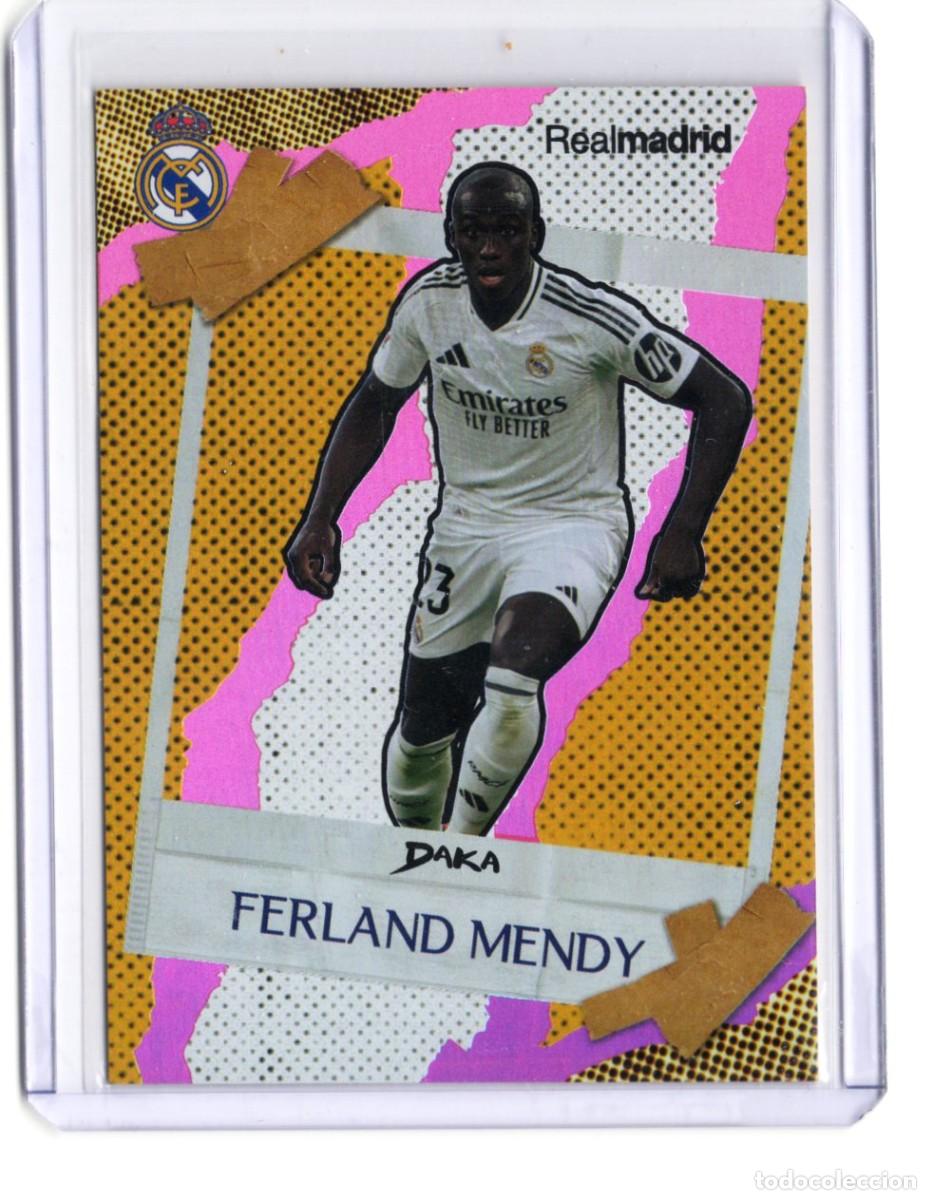 Cromos de f&uacute;tbol: Mendy Real Madrid Daka Numerada 177 /199