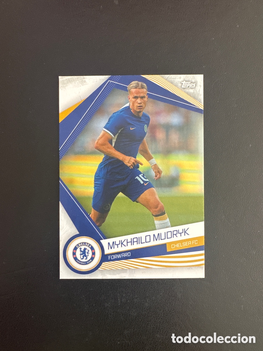 Cromos de f&uacute;tbol: MUDRYK CHELSEA SET 2023 TOPPS NUMERO CFC-14