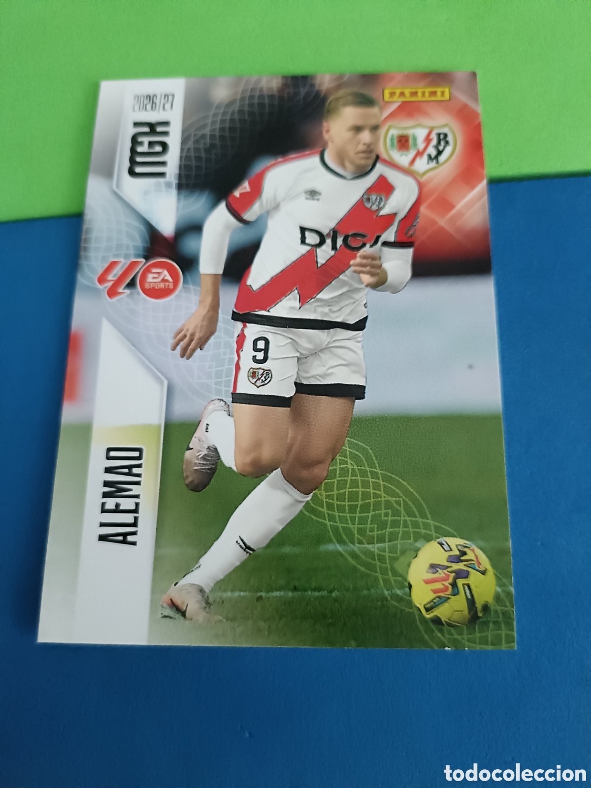Cromos de f&uacute;tbol: PANINI 2026 2027 MGK MEGACRACKS 25 Aniversario - Rayo Vallecano 306 Alemao
