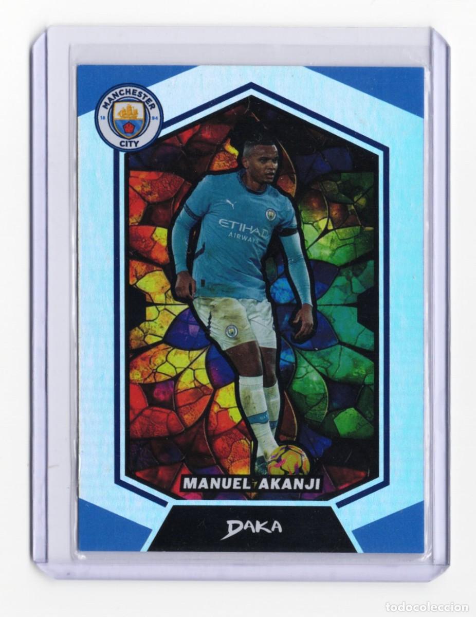 Cromos de f&uacute;tbol: Manuel Akanji Manchester City Daka Numerada 89 /175