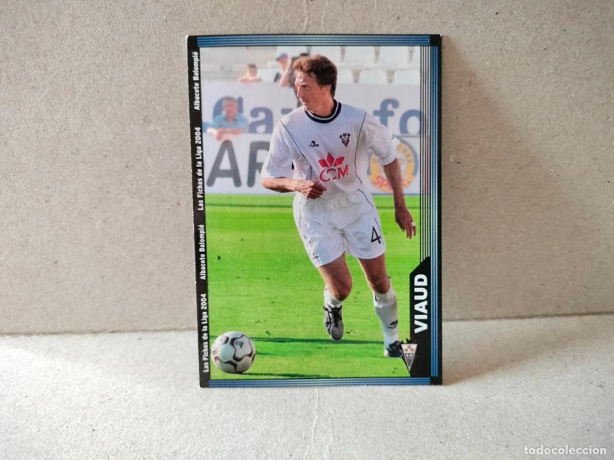 Cromos de f&uacute;tbol: CROMO FUTBOL LAS FICHAS DE LA LIGA ALBACETE 2003 2004 VIAUD NUMERO 530