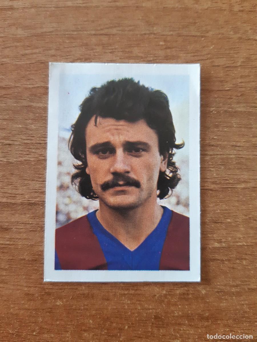 Cromos de f&uacute;tbol: N&deg;69 ALBALADEJO BARCELONA LIGA F&Uacute;TBOL 80-81 ED. FHER. DESPEGADO