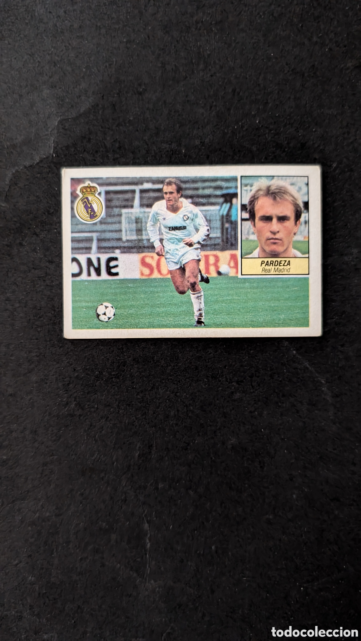 Cromos de f&uacute;tbol: L1 PARDEZA REAL MADRID LIGA ESTE 1984/85 84 85 NUNCA PEGADO SIN PEGAR