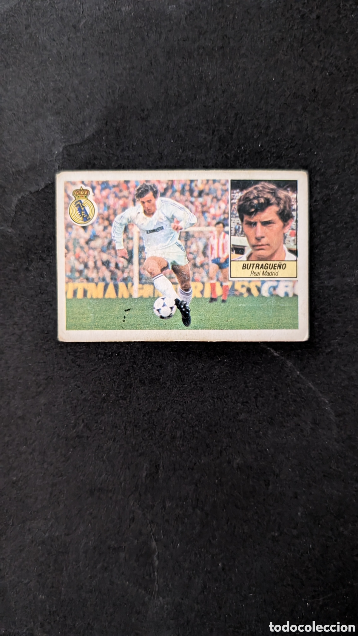 Cromos de f&uacute;tbol: L1 BUTRAGUE&Ntilde;O ROOKIE REAL MADRID LIGA ESTE 1984/85 84 85 NUNCA PEGADO SIN PEGAR