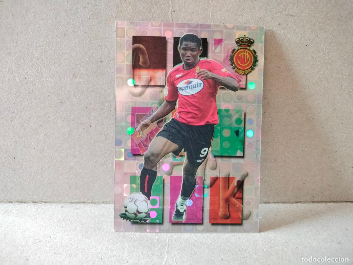 Fu&szlig;ball-Sticker: CROMO FUTBOL LAS FICHAS DE LA LIGA MALLORCA 2003 2004 ETOO NUMERO 242