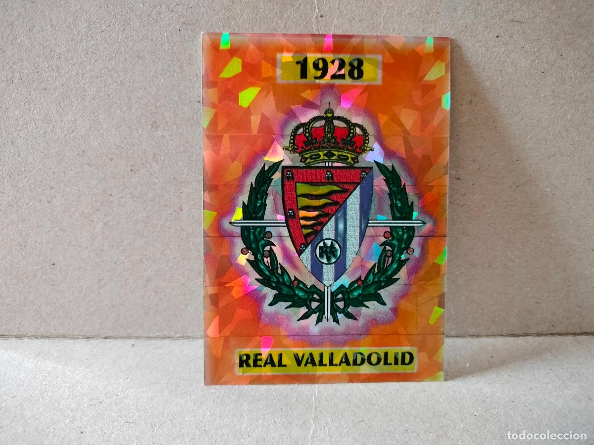 Cromos de f&uacute;tbol: CROMO FUTBOL LAS FICHAS DE LA LIGA VALLADOLID 2003 2004 ESCUDO NUMERO 352