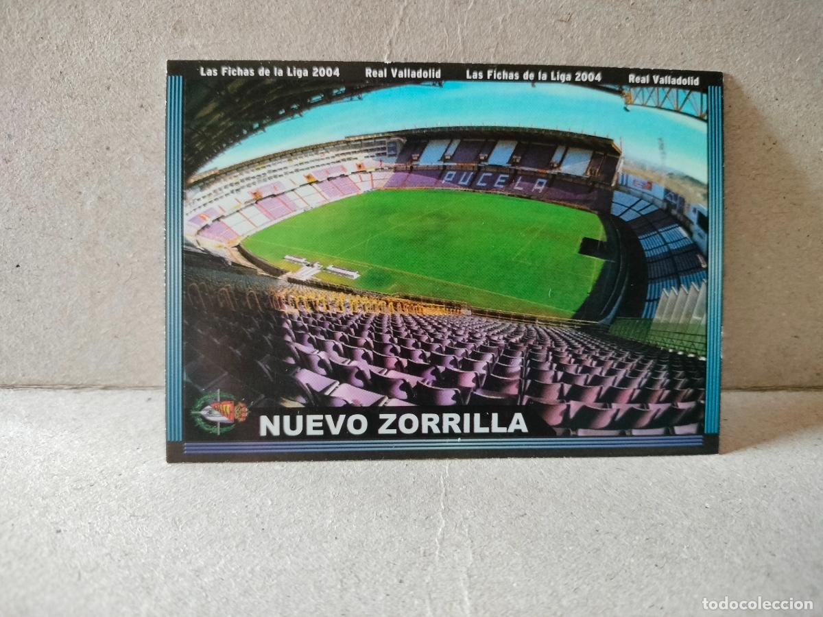 Cromos de f&uacute;tbol: CROMO FUTBOL LAS FICHAS DE LA LIGA VALLADOLID 2003 2004 NUEVO ZORRILLA NUMERO 353