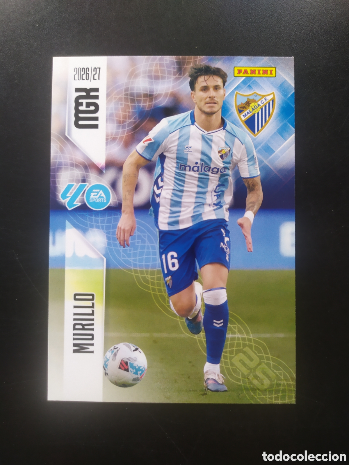 Cromos de f&uacute;tbol: Megacracks 2026 2027 26 27 panini Murillo n&deg; 239 M&aacute;laga