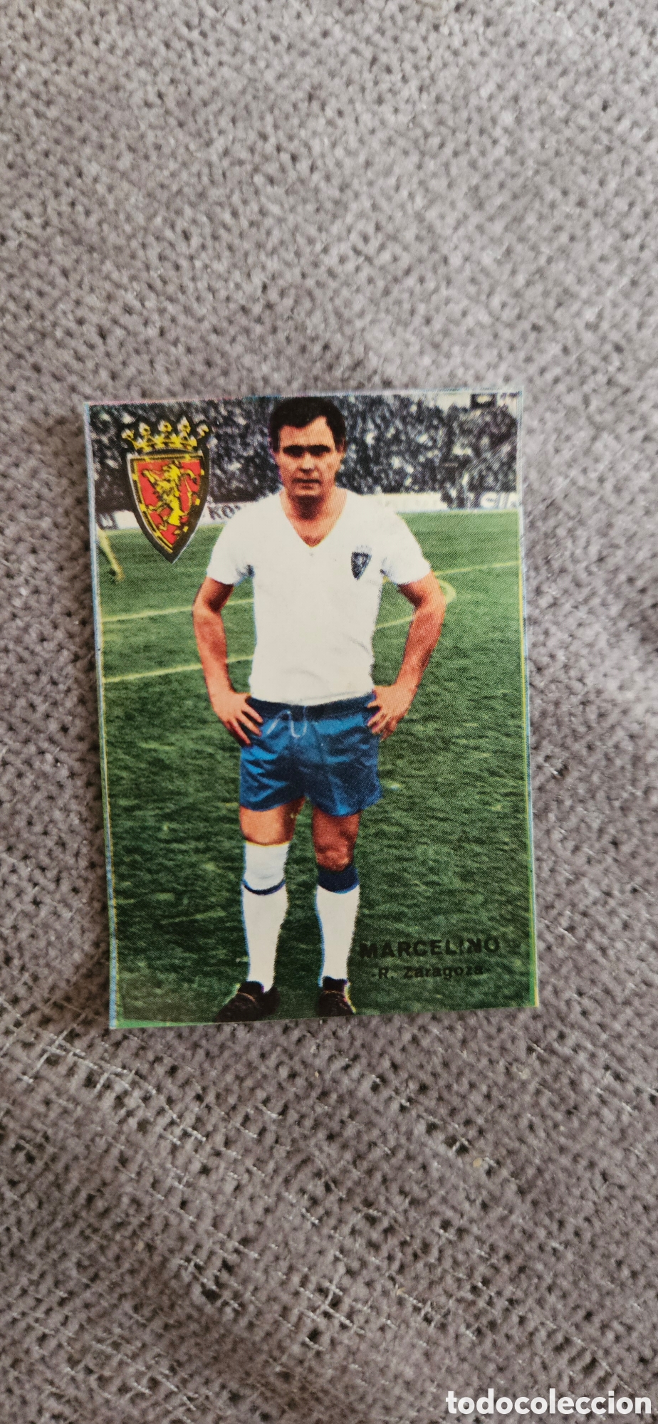 Cromos de f&uacute;tbol: Marcelino zaragoza disgra 1967 1968 fher campeonato de liga despegado