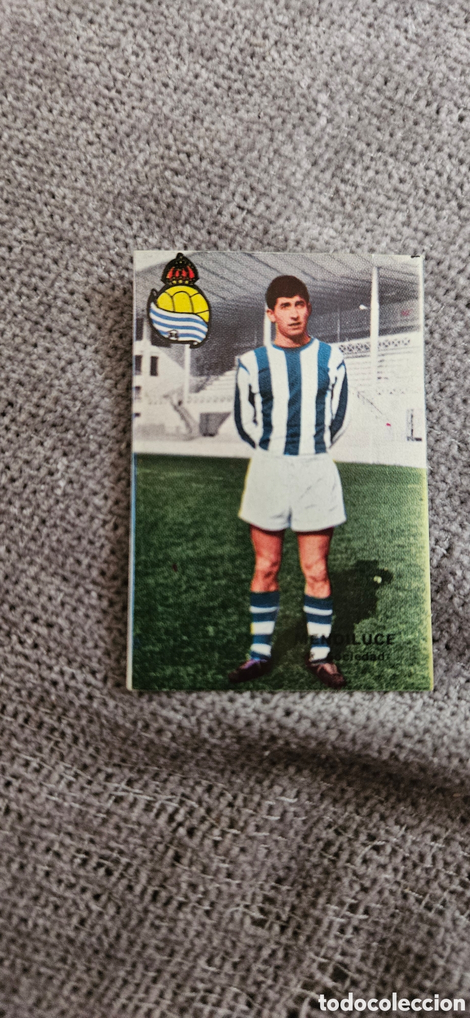 Cromos de f&uacute;tbol: Mendiluce eal sociedad zaragoza disgra 1967 1968 fher campeonato de liga despegado
